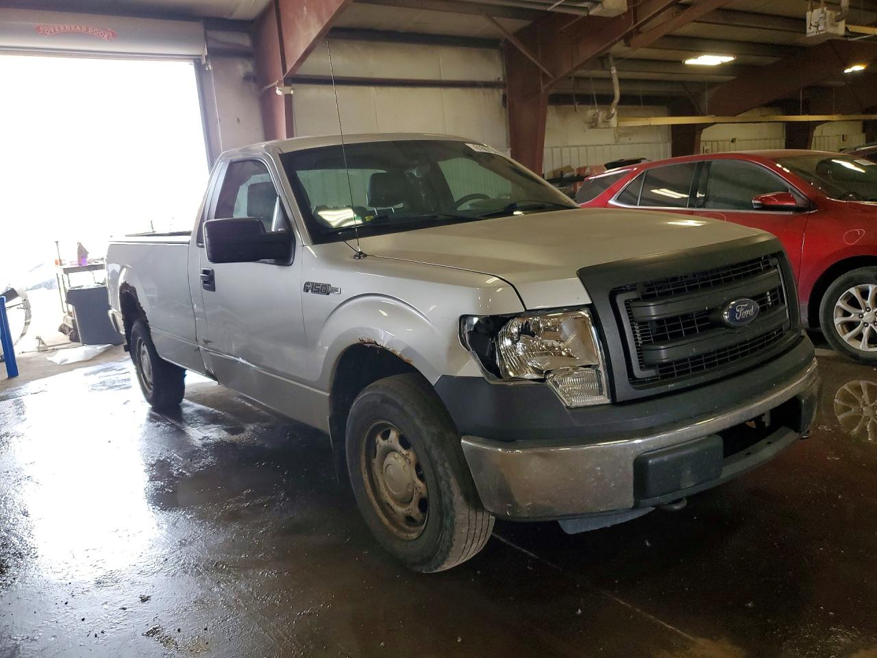 2013 Ford F150 Серебряный vin: 1FTMF1CM1DKE32806