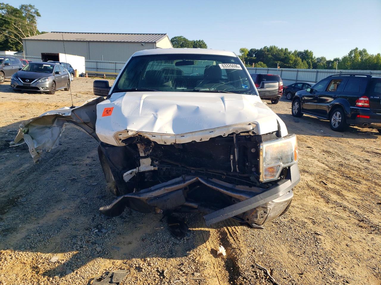 2013 Ford F150 Xl White vin: 1FTMF1CM1DKE67569