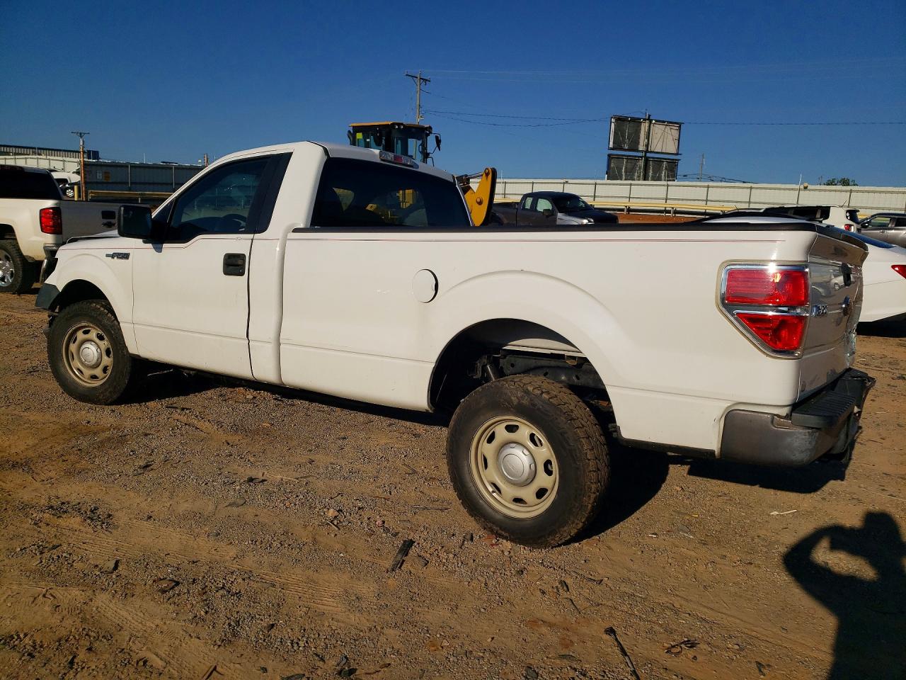 2013 Ford F150 Xl White vin: 1FTMF1CM1DKE67569