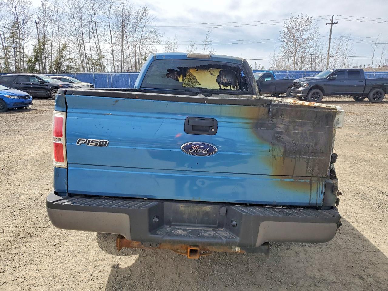 2013 Ford F150 Blue vin: 1FTMF1CM1DKF62018