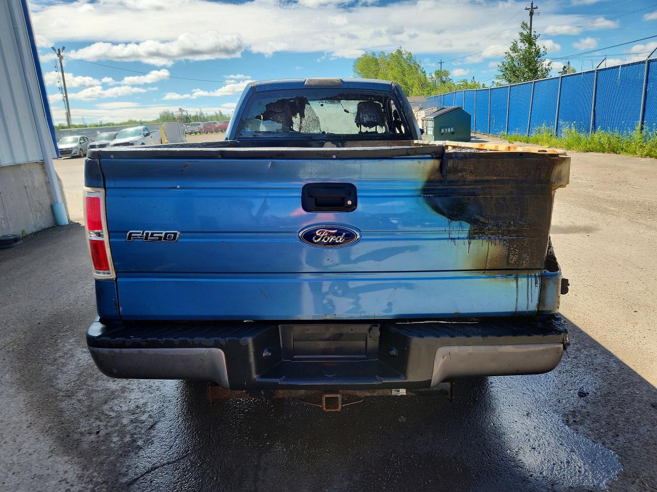 2013 Ford F150 Blue vin: 1FTMF1CM1DKF62018