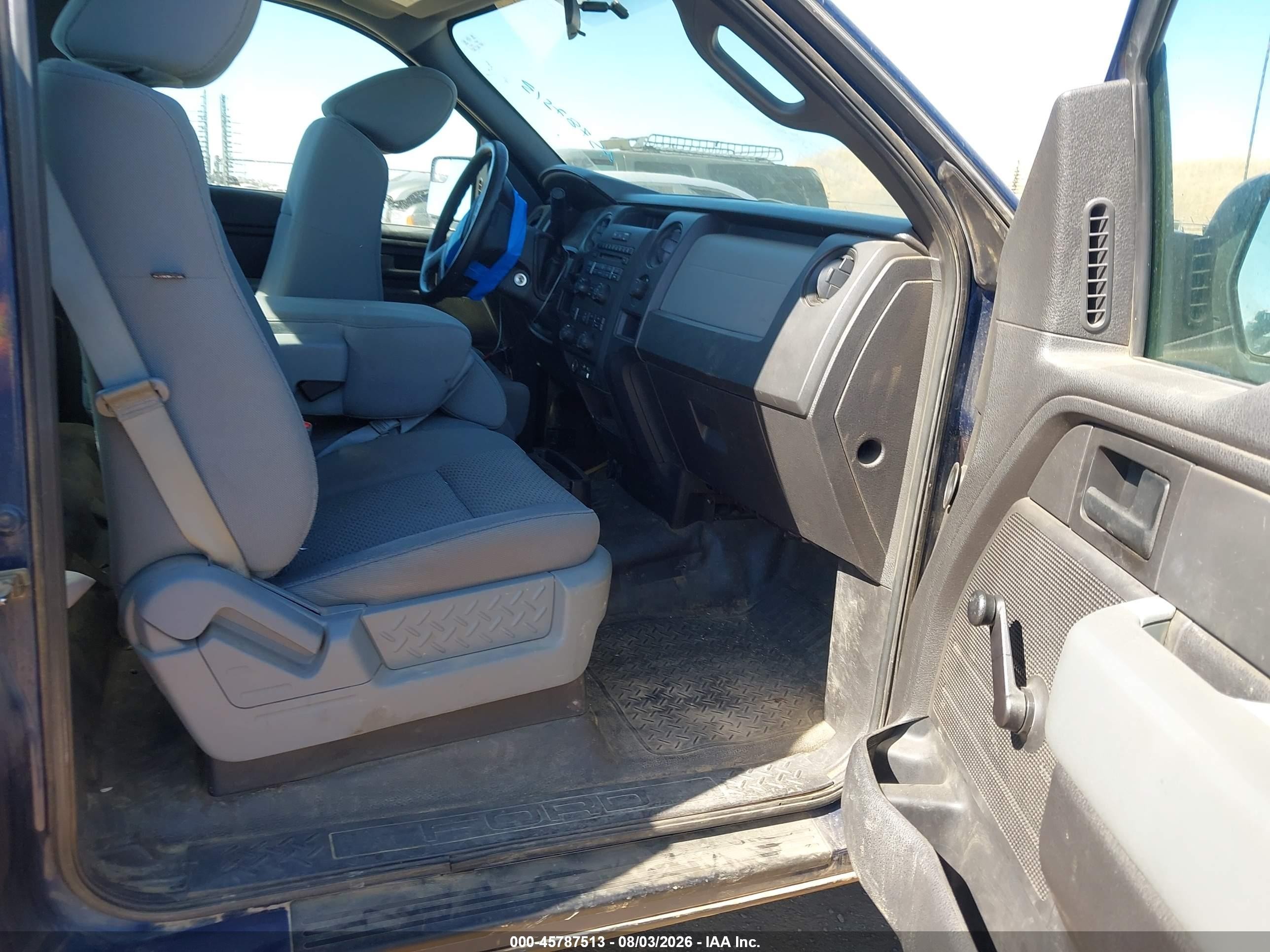 2011 Ford F-150 Xl Blue vin: 1FTMF1CM2BFA74671