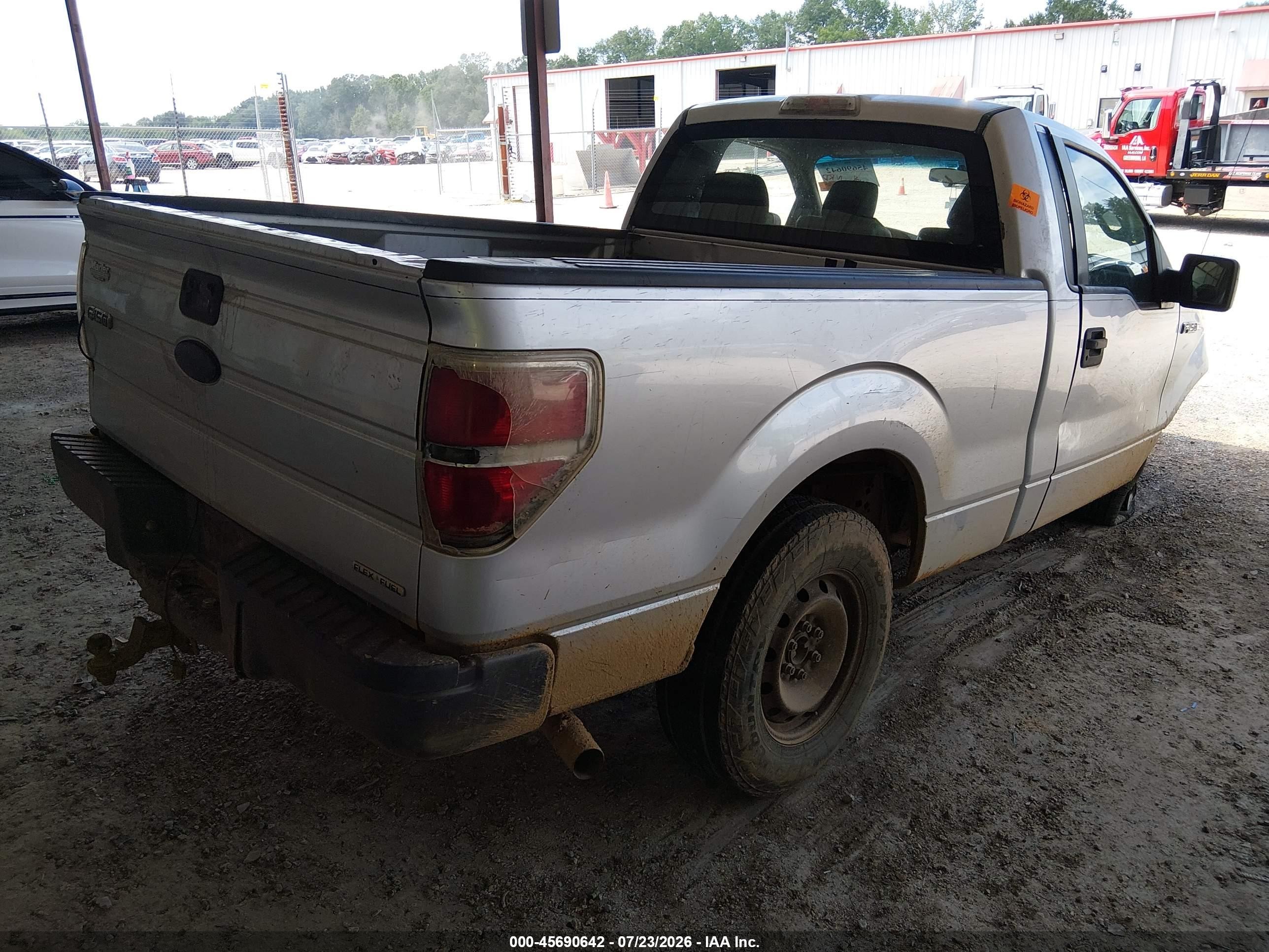 2011 Ford F-150 Xl Silver vin: 1FTMF1CM2BFA91700