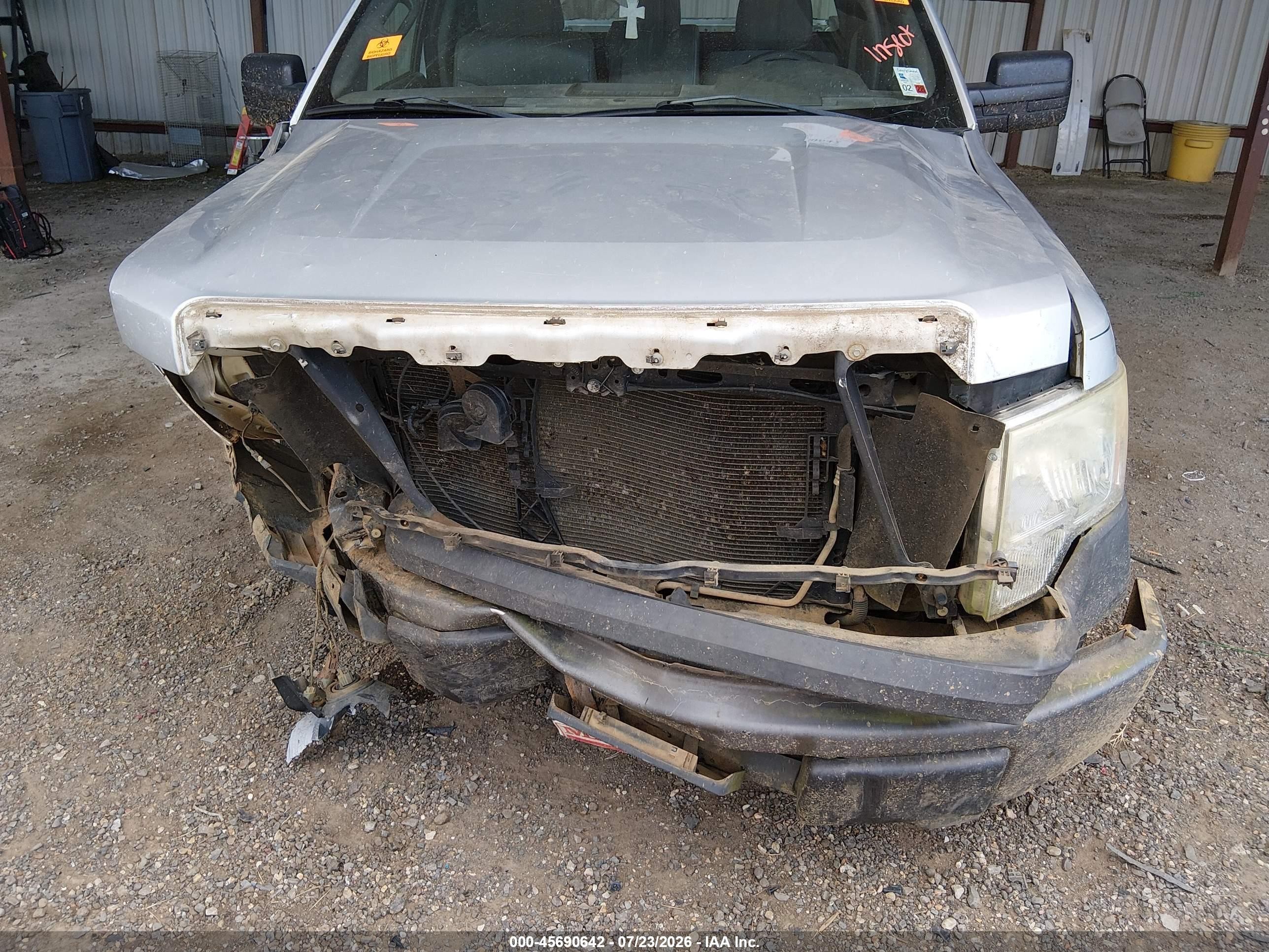 2011 Ford F-150 Xl Silver vin: 1FTMF1CM2BFA91700