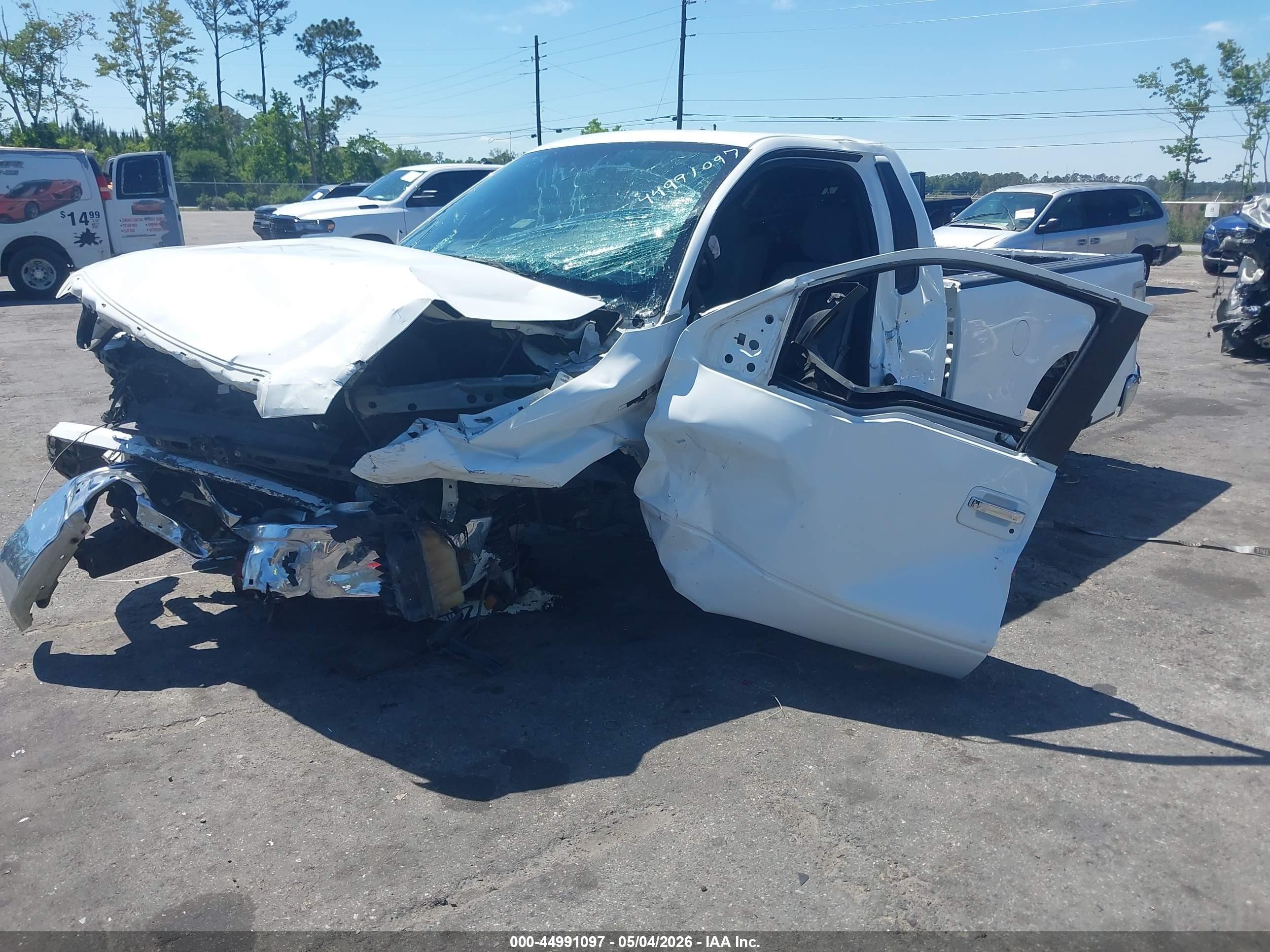 2011 Ford F-150 Xl White vin: 1FTMF1CM2BKD57546