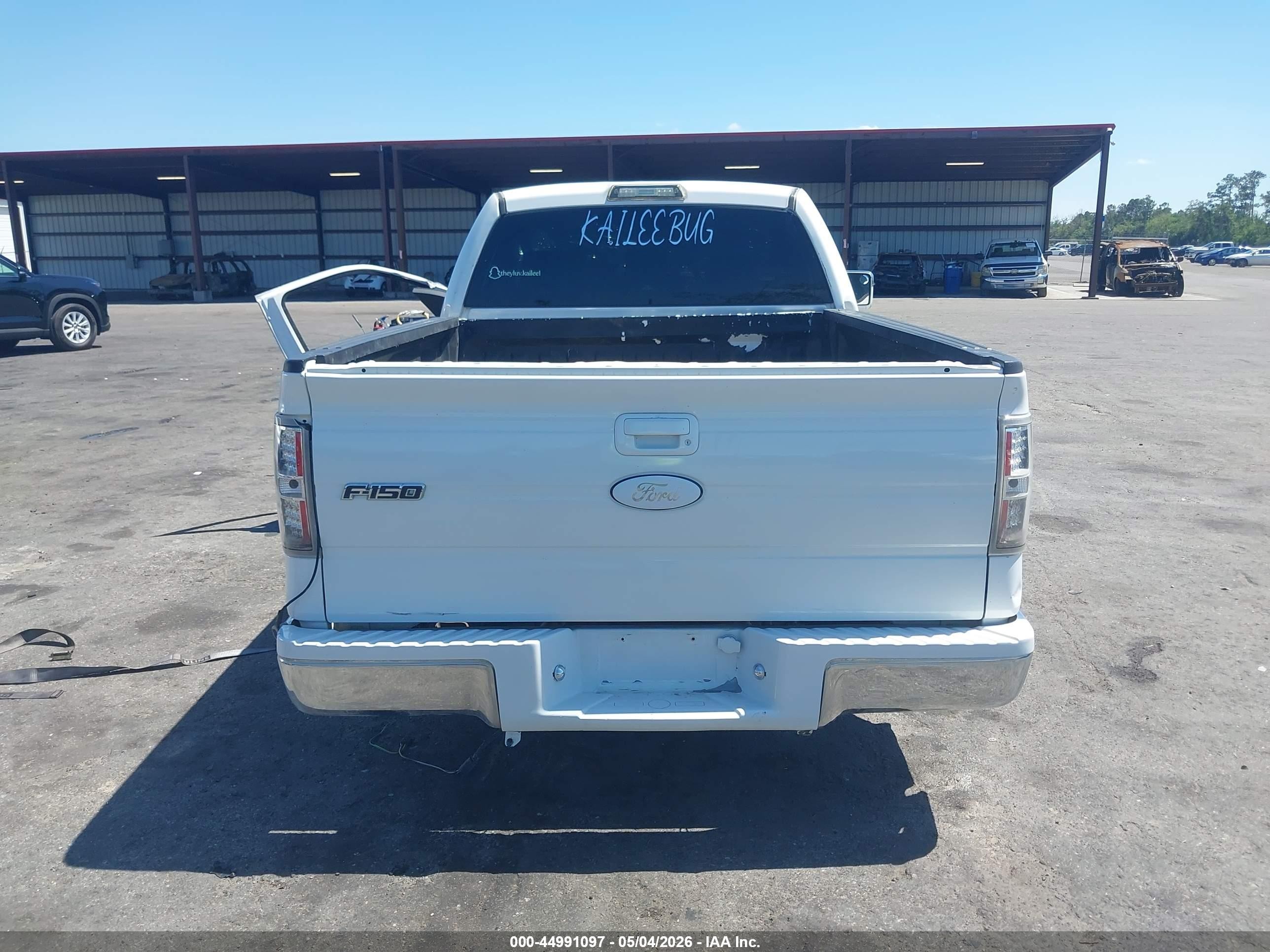 2011 Ford F-150 Xl White vin: 1FTMF1CM2BKD57546