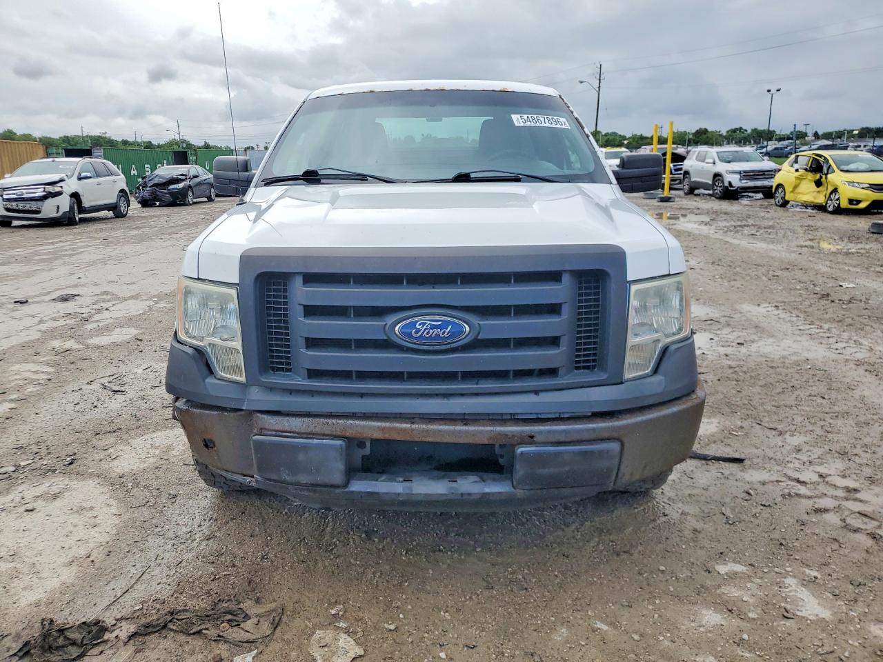 2011 Ford F150 White vin: 1FTMF1CM2BKD74122