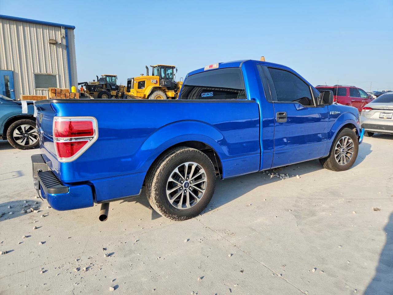 2012 Ford F150 Синий vin: 1FTMF1CM2CKE20582