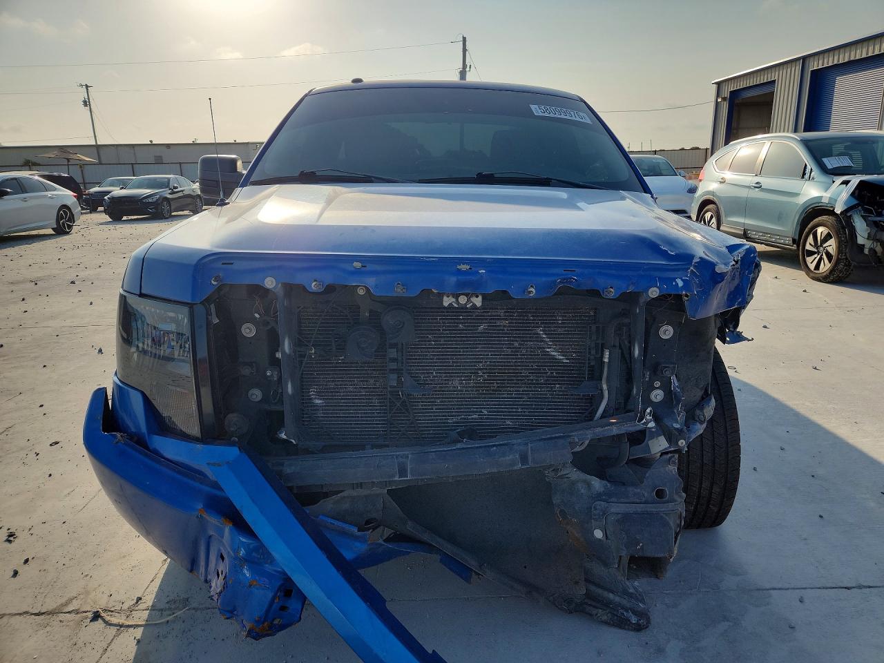 2012 Ford F150 Синий vin: 1FTMF1CM2CKE20582