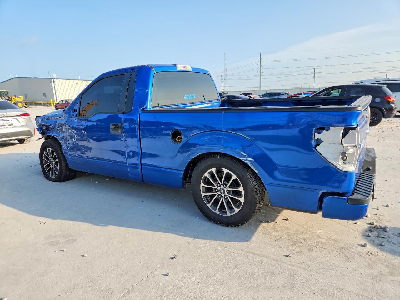 2012 Ford F150 Синий vin: 1FTMF1CM2CKE20582