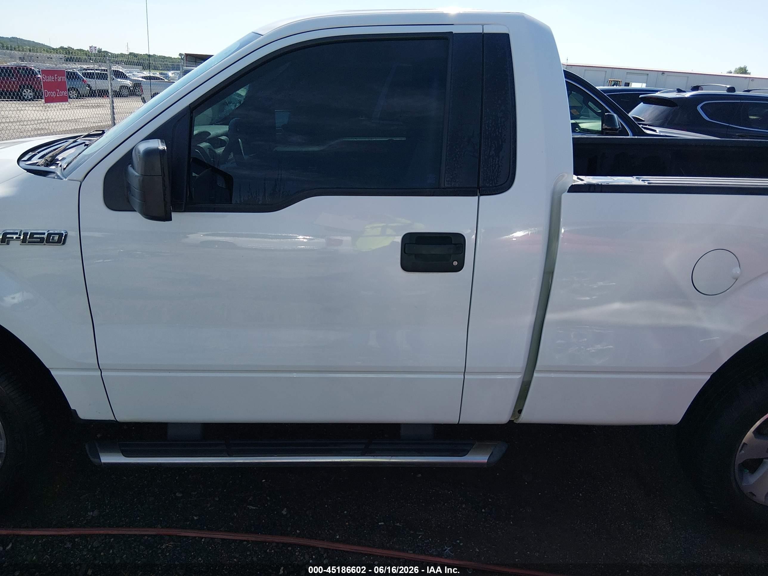2013 Ford F-150 Stx White vin: 1FTMF1CM2DFC34468