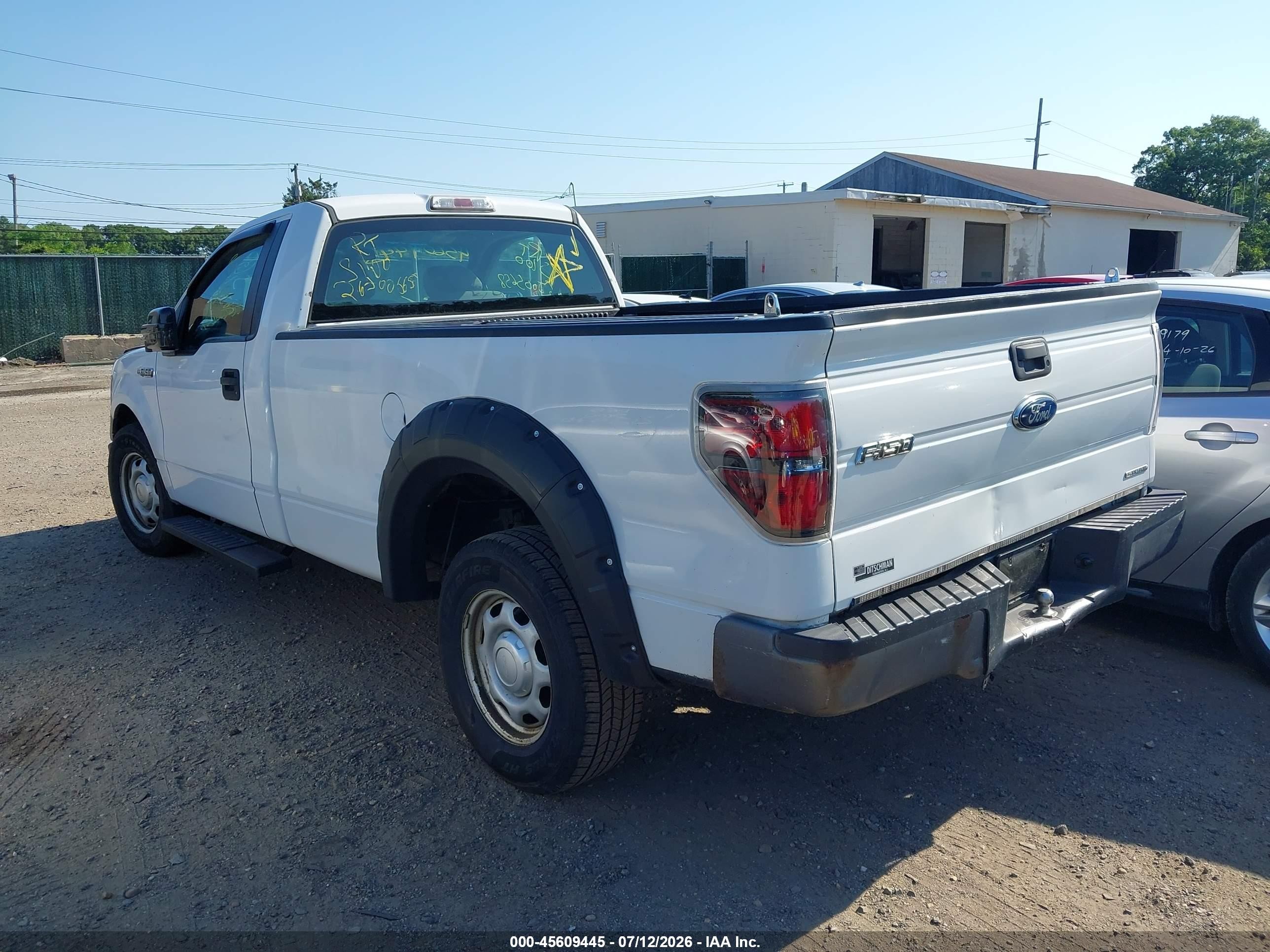2013 Ford F-150 Xl White vin: 1FTMF1CM2DKG19777