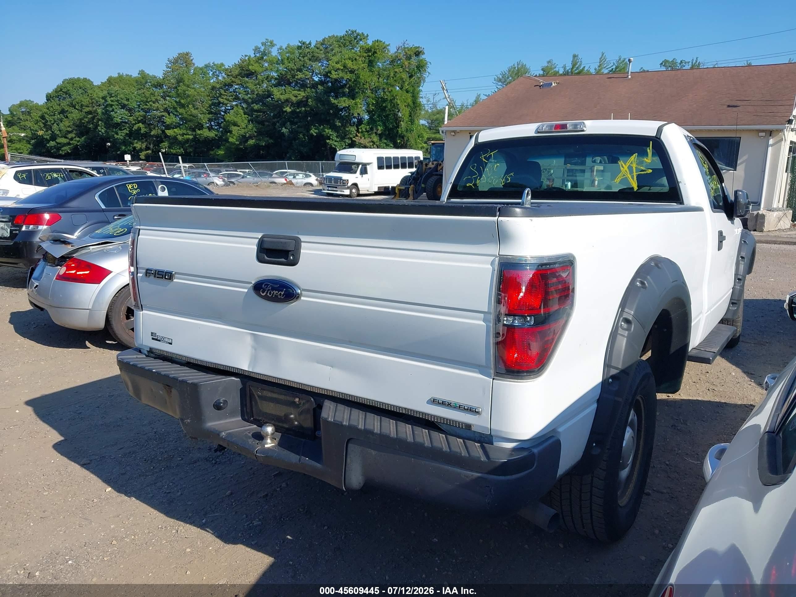 2013 Ford F-150 Xl White vin: 1FTMF1CM2DKG19777