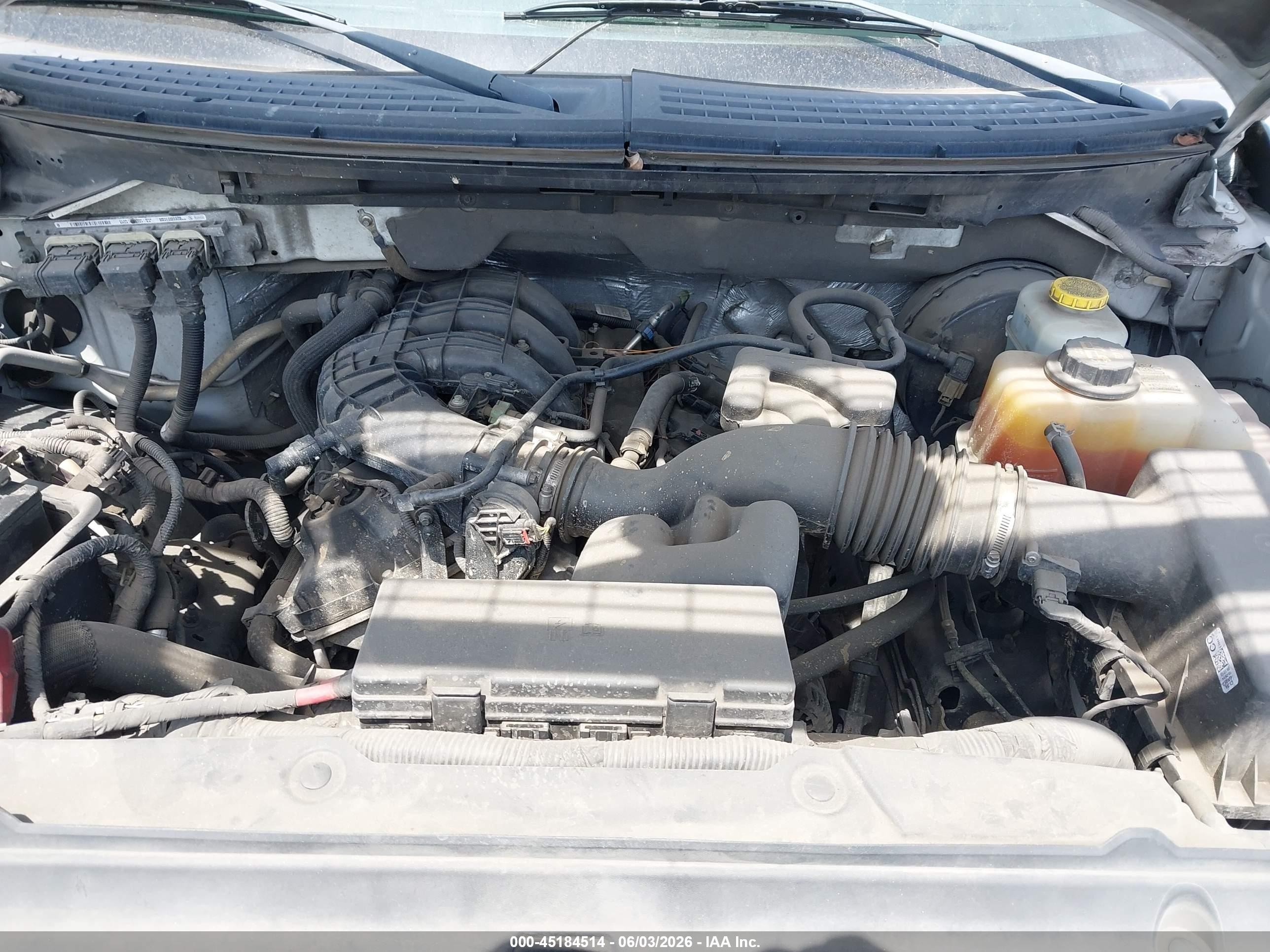 2014 Ford F-150 Xl White vin: 1FTMF1CM2EKG10479