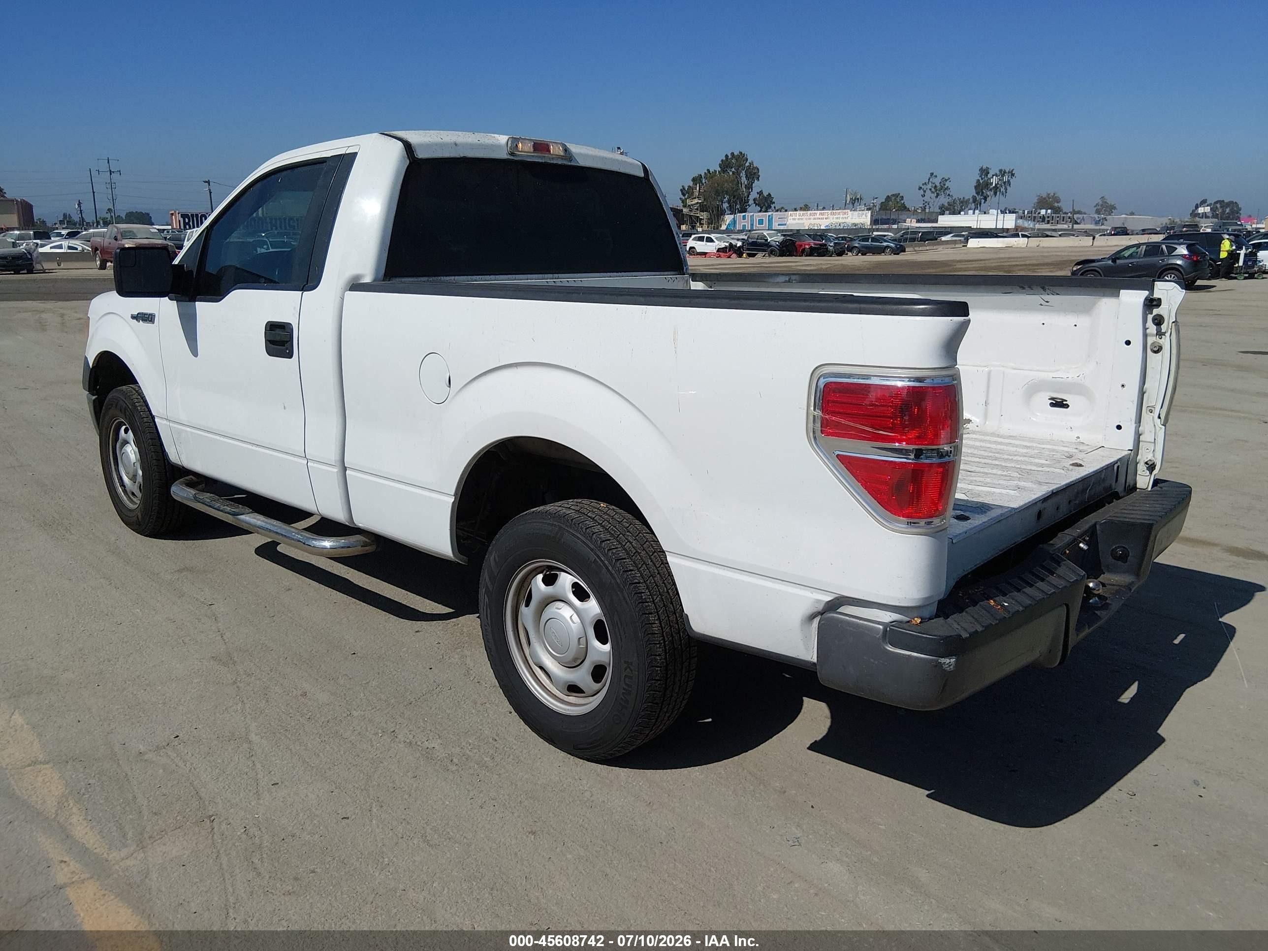 2011 Ford F-150 Stx/xl/xlt Белый vin: 1FTMF1CM3BFB46655