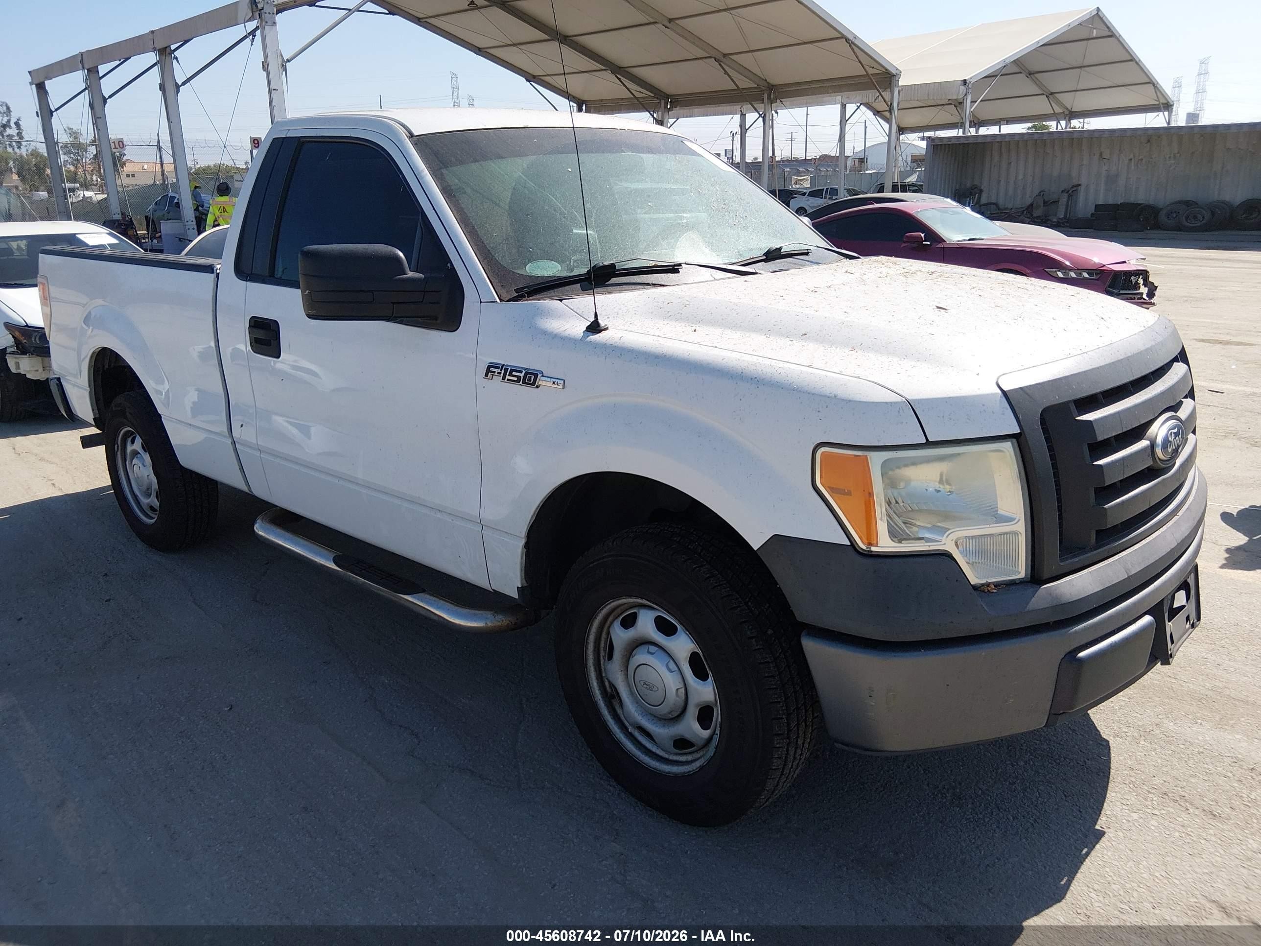 2011 Ford F-150 Stx/xl/xlt Белый vin: 1FTMF1CM3BFB46655