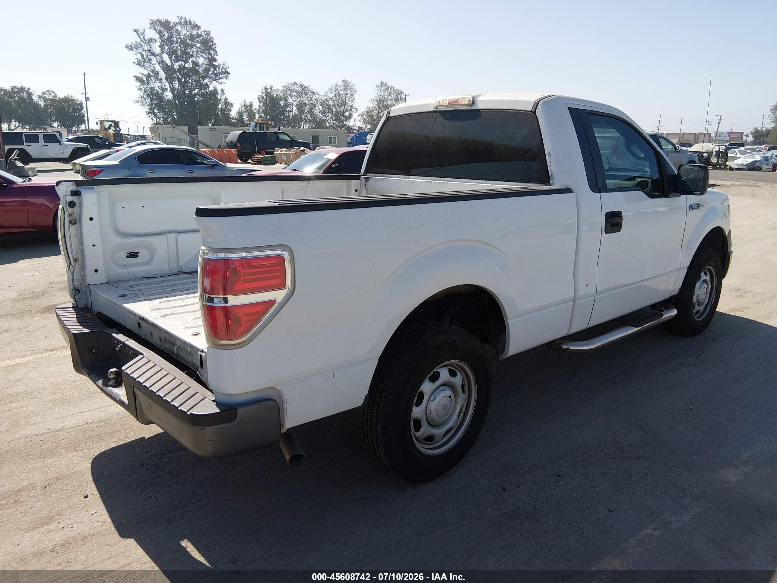 2011 Ford F-150 Stx/xl/xlt Белый vin: 1FTMF1CM3BFB46655