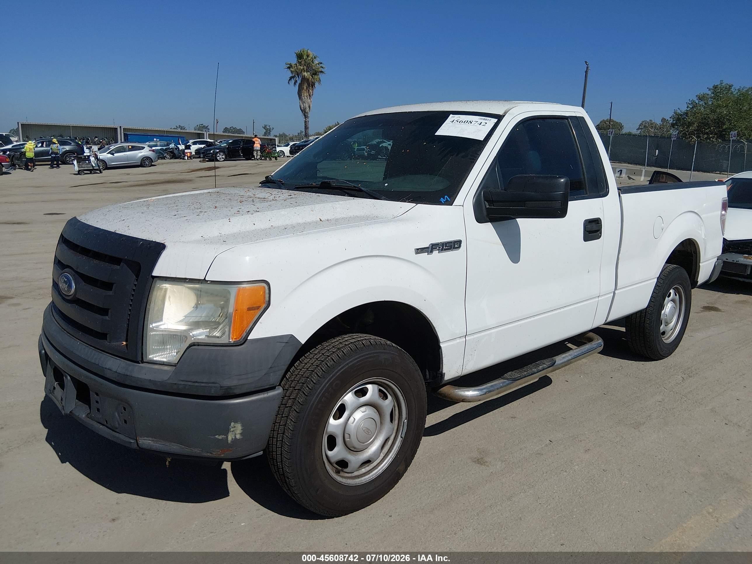 2011 Ford F-150 Stx/xl/xlt Белый vin: 1FTMF1CM3BFB46655