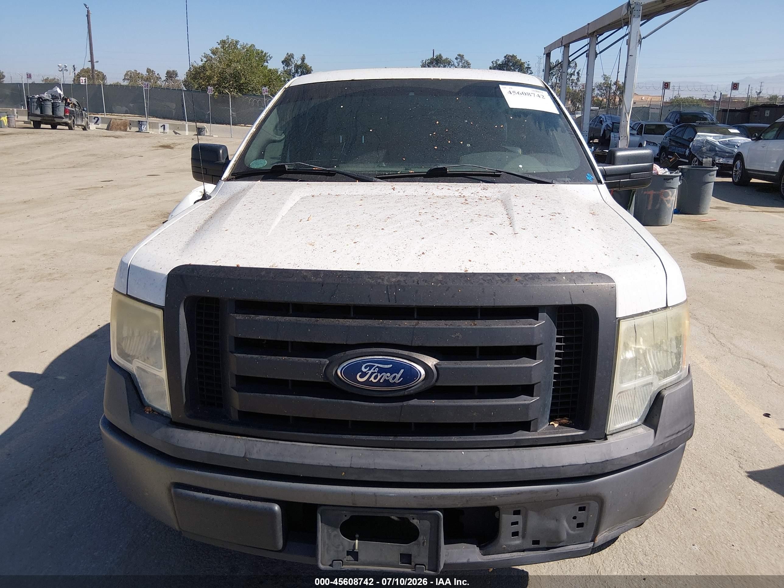 2011 Ford F-150 Stx/xl/xlt Белый vin: 1FTMF1CM3BFB46655