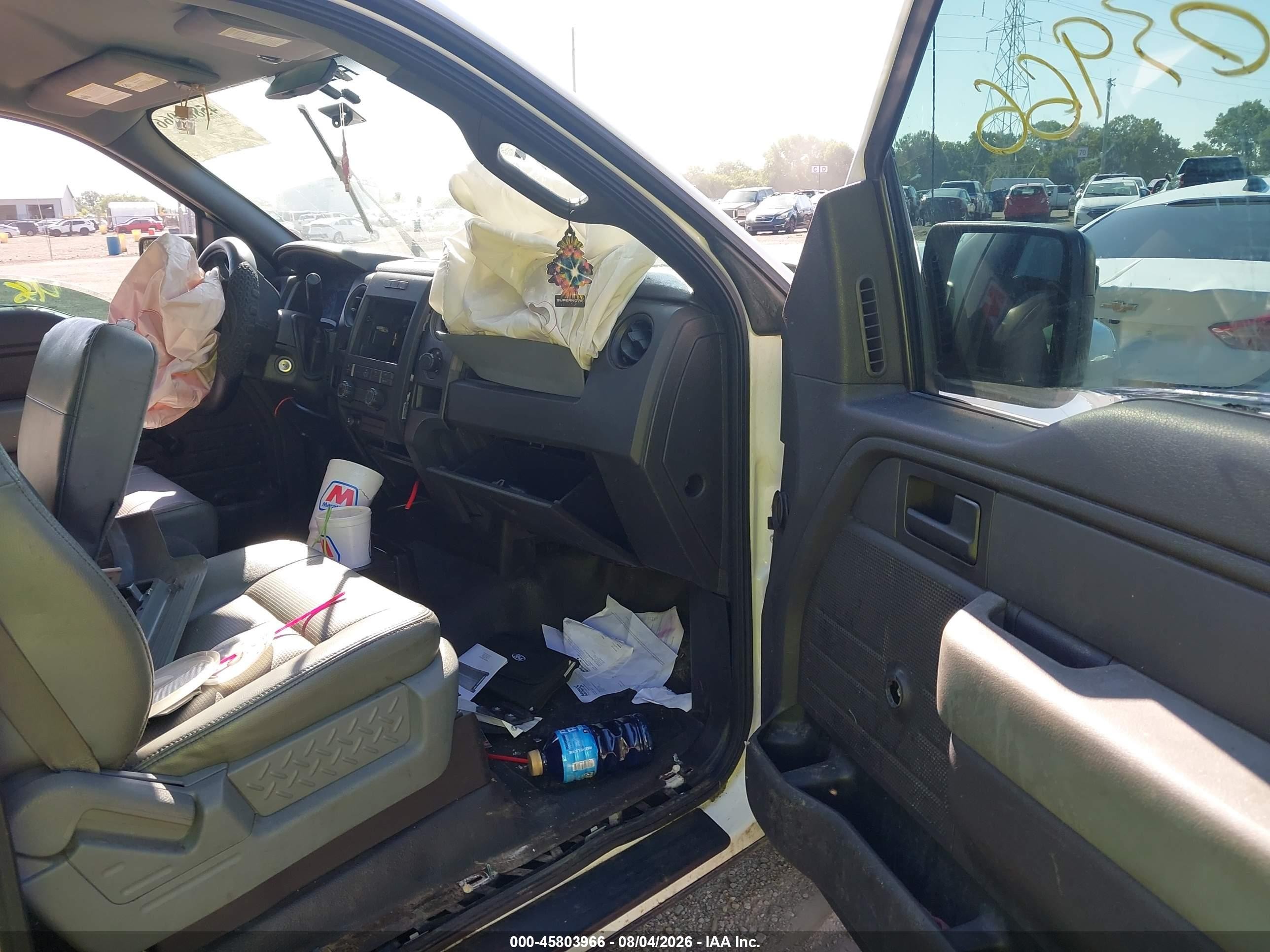 2011 Ford F-150 Xl White vin: 1FTMF1CM3BKD00904