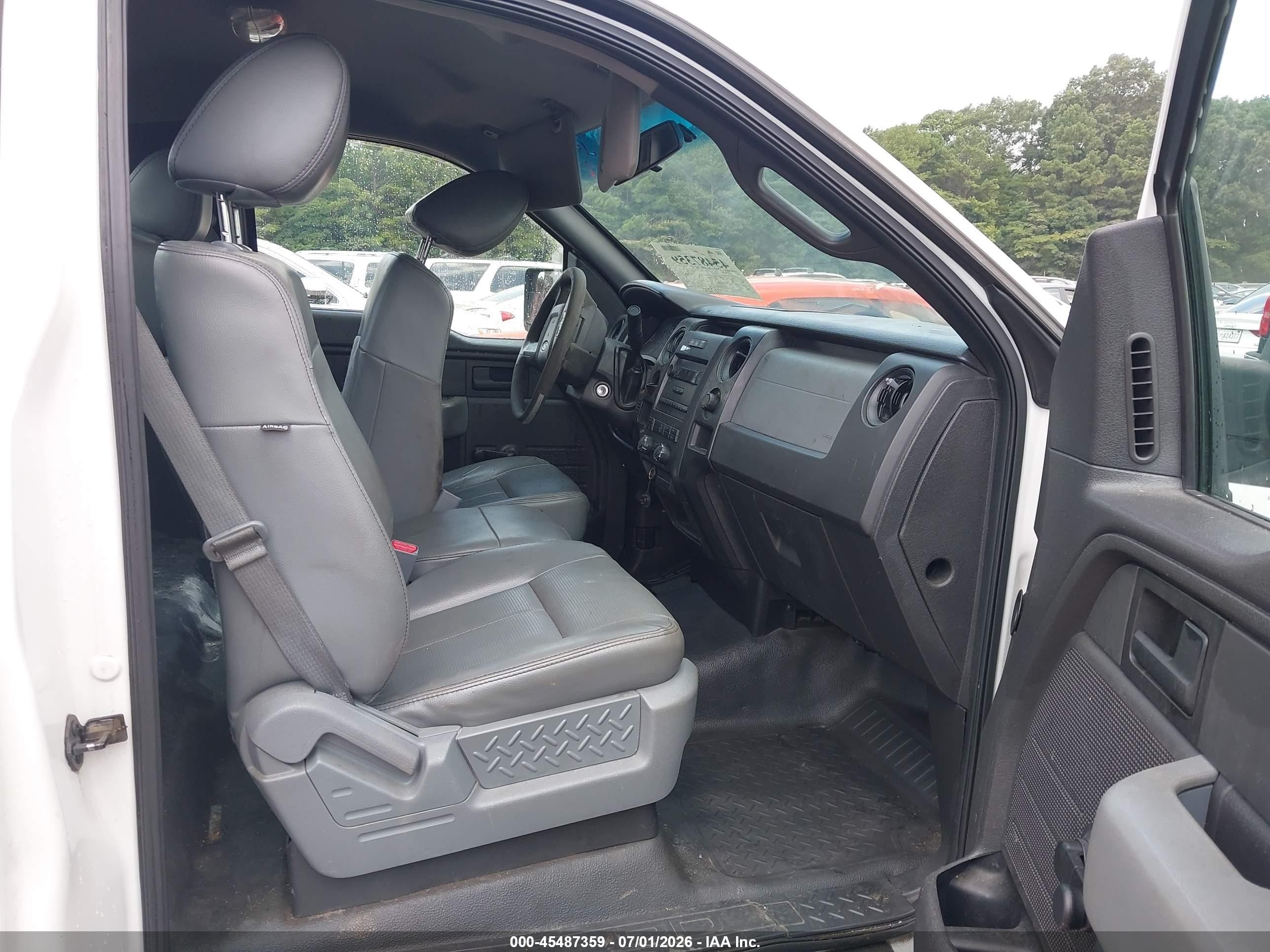 2013 Ford F-150 Stx/xl/xlt White vin: 1FTMF1CM3DKD73855