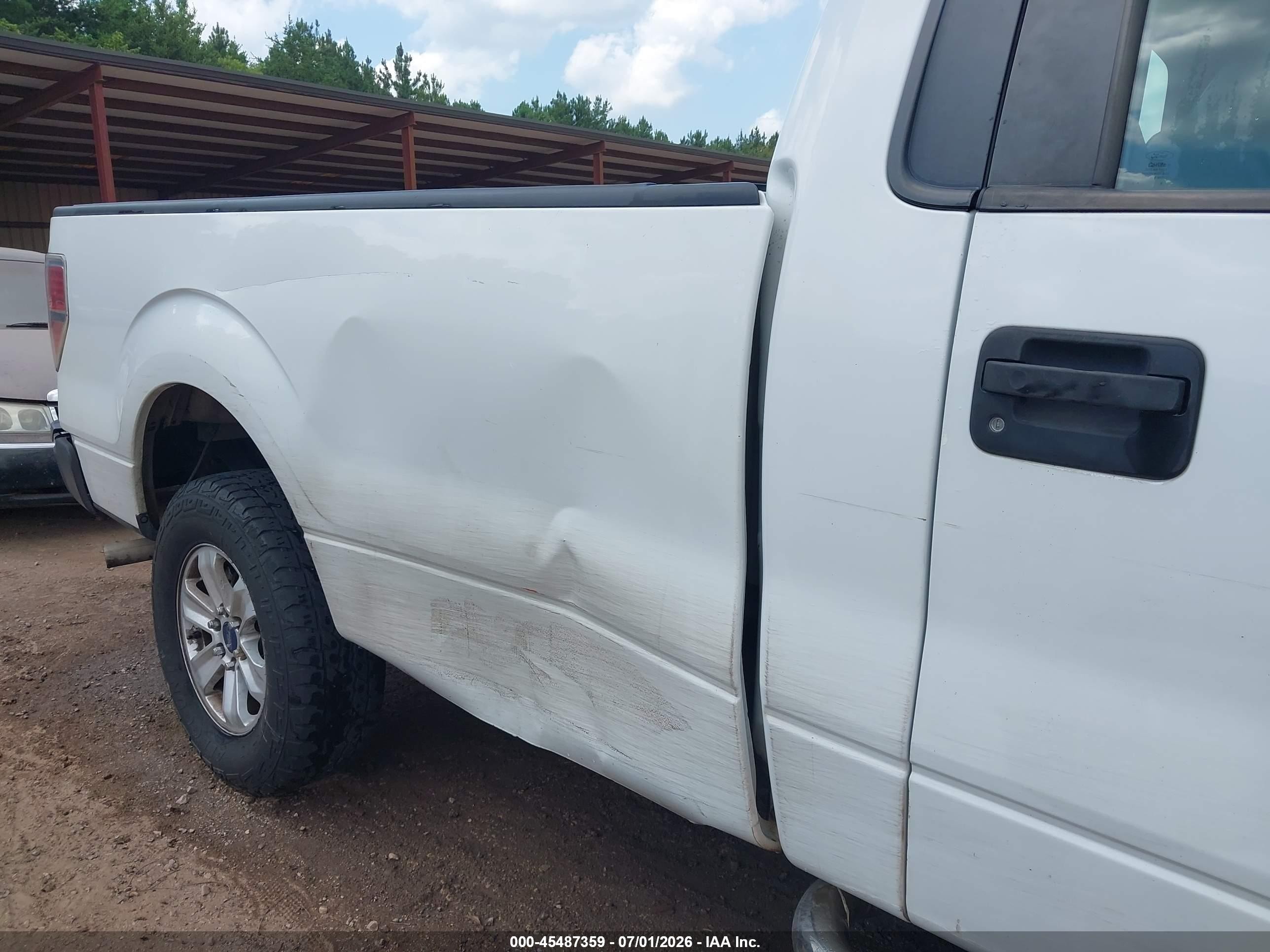 2013 Ford F-150 Stx/xl/xlt White vin: 1FTMF1CM3DKD73855