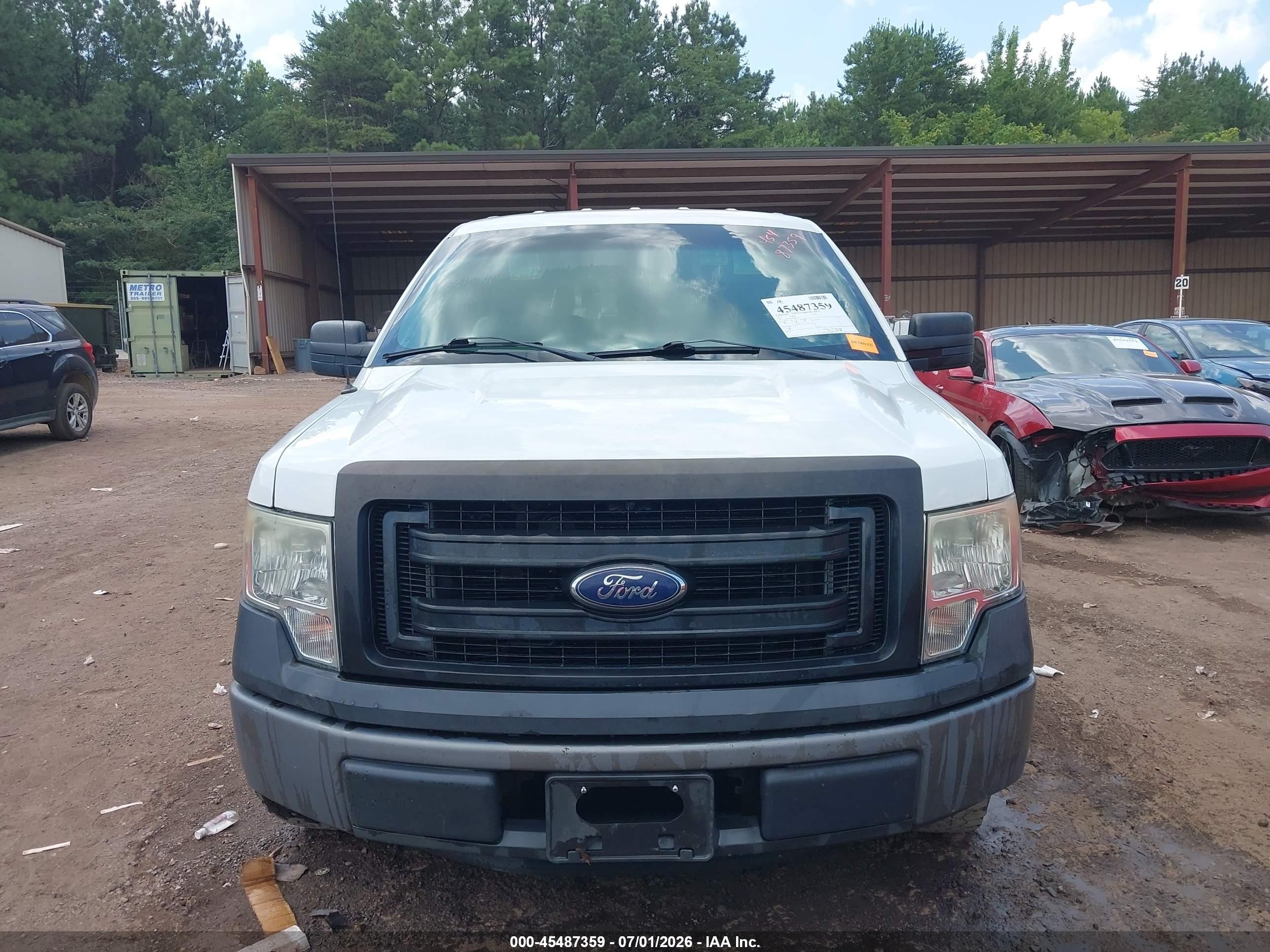 2013 Ford F-150 Stx/xl/xlt White vin: 1FTMF1CM3DKD73855