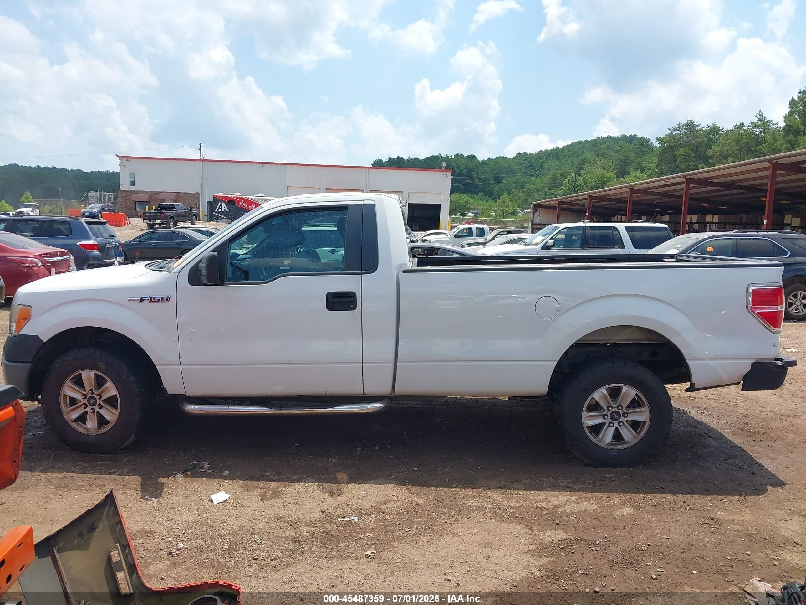 2013 Ford F-150 Stx/xl/xlt White vin: 1FTMF1CM3DKD73855