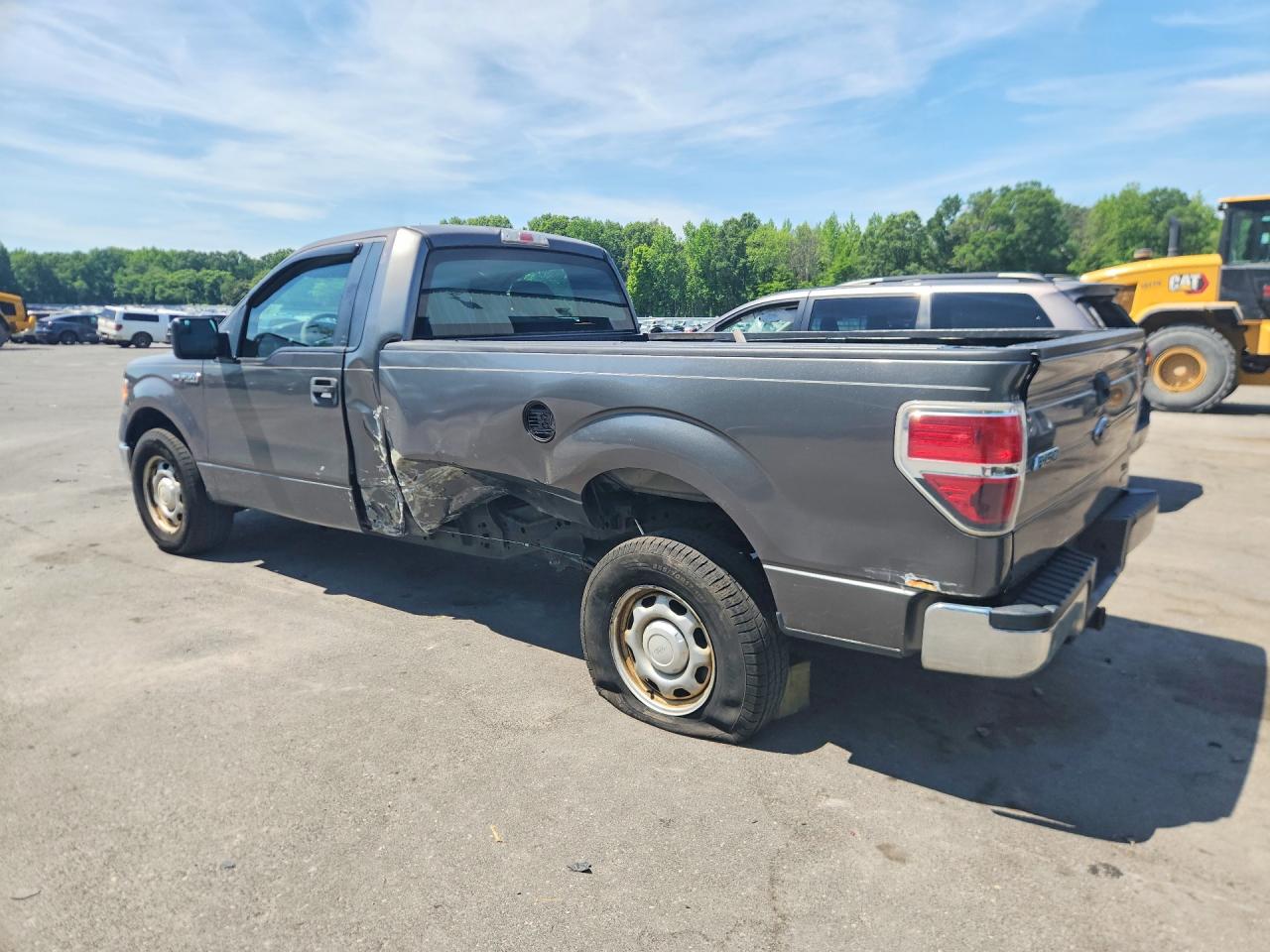 2013 Ford F150 Gray vin: 1FTMF1CM3DKG15849