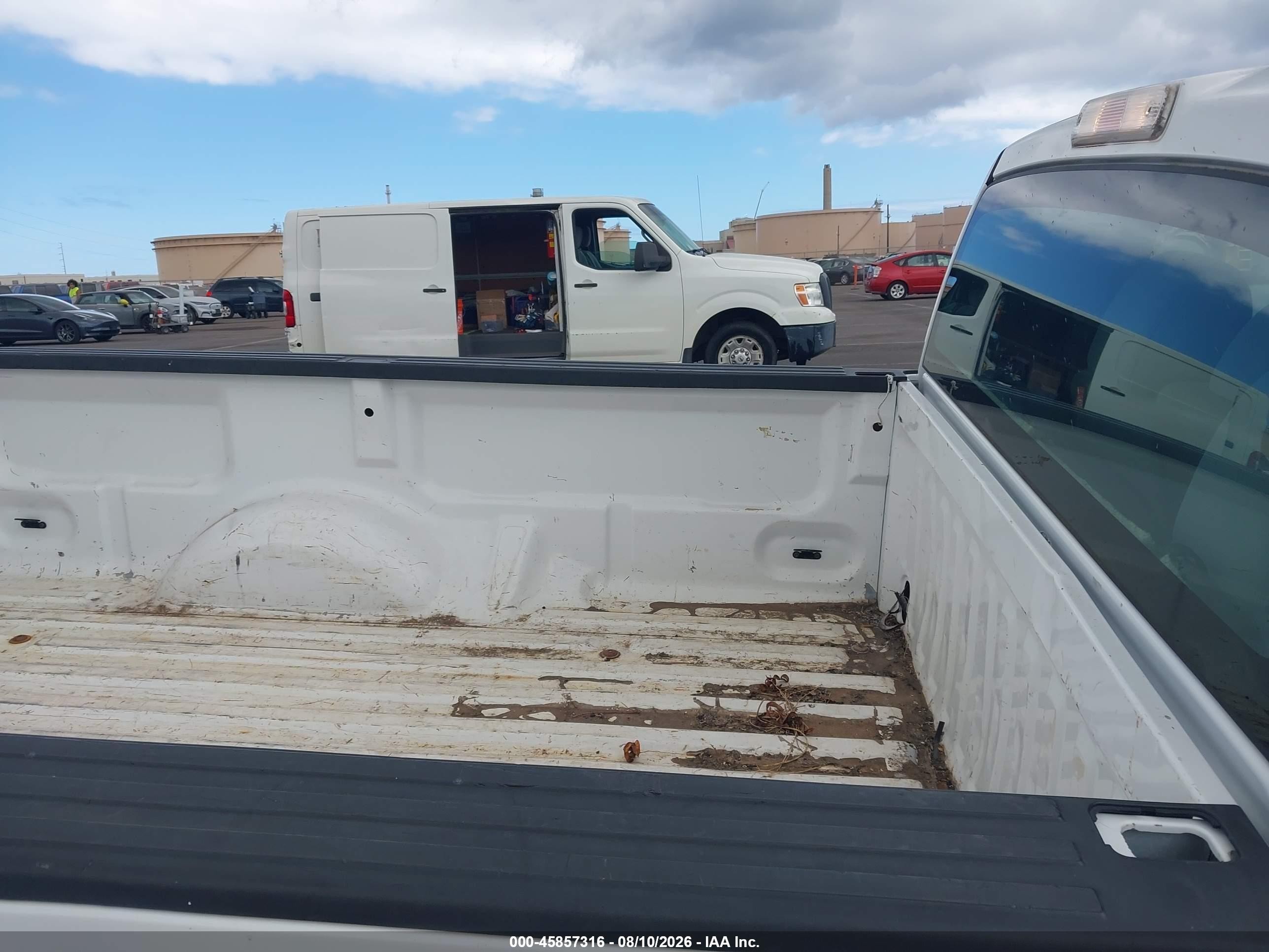 2014 Ford F-150 Xl White vin: 1FTMF1CM3EKE66487