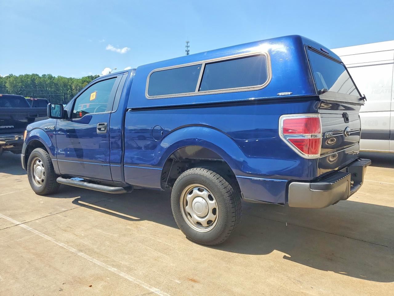 2011 Ford F150 Blue vin: 1FTMF1CM4BKD22569