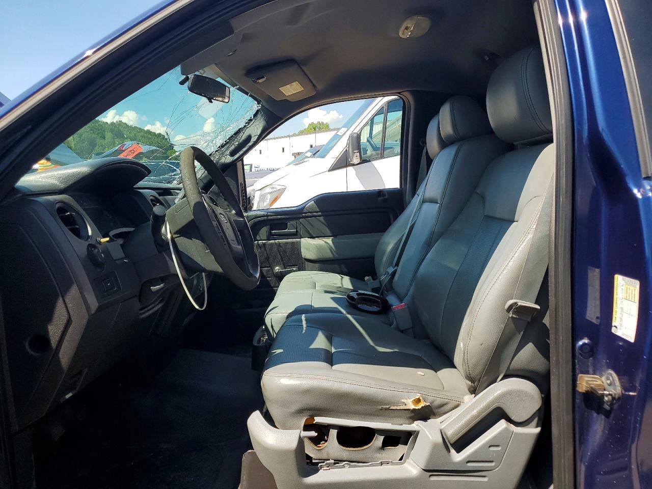 2011 Ford F150 Blue vin: 1FTMF1CM4BKD22569