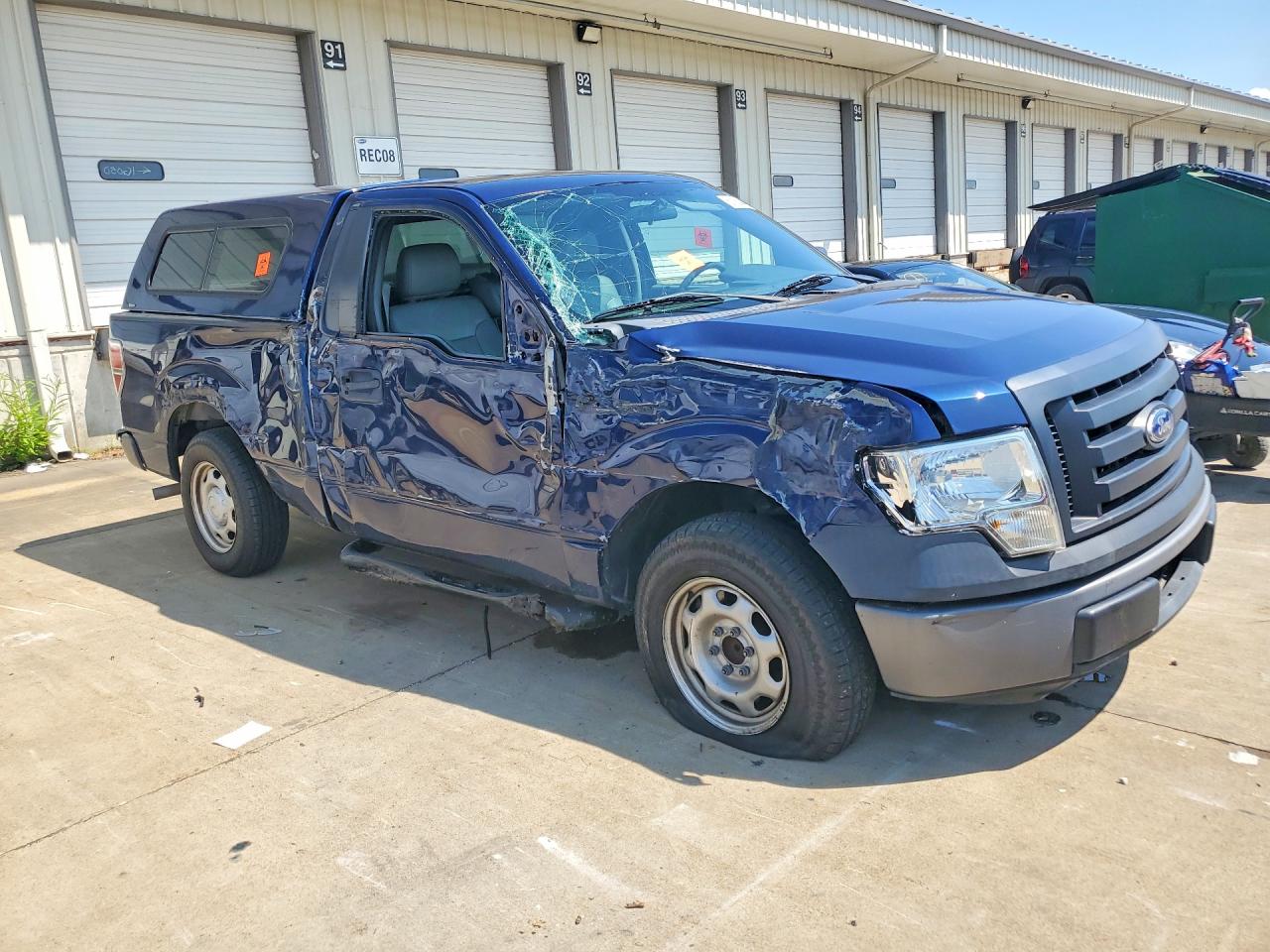 2011 Ford F150 Blue vin: 1FTMF1CM4BKD22569