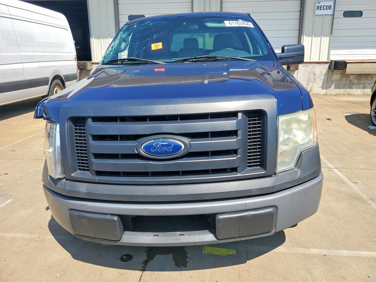 2011 Ford F150 Blue vin: 1FTMF1CM4BKD22569