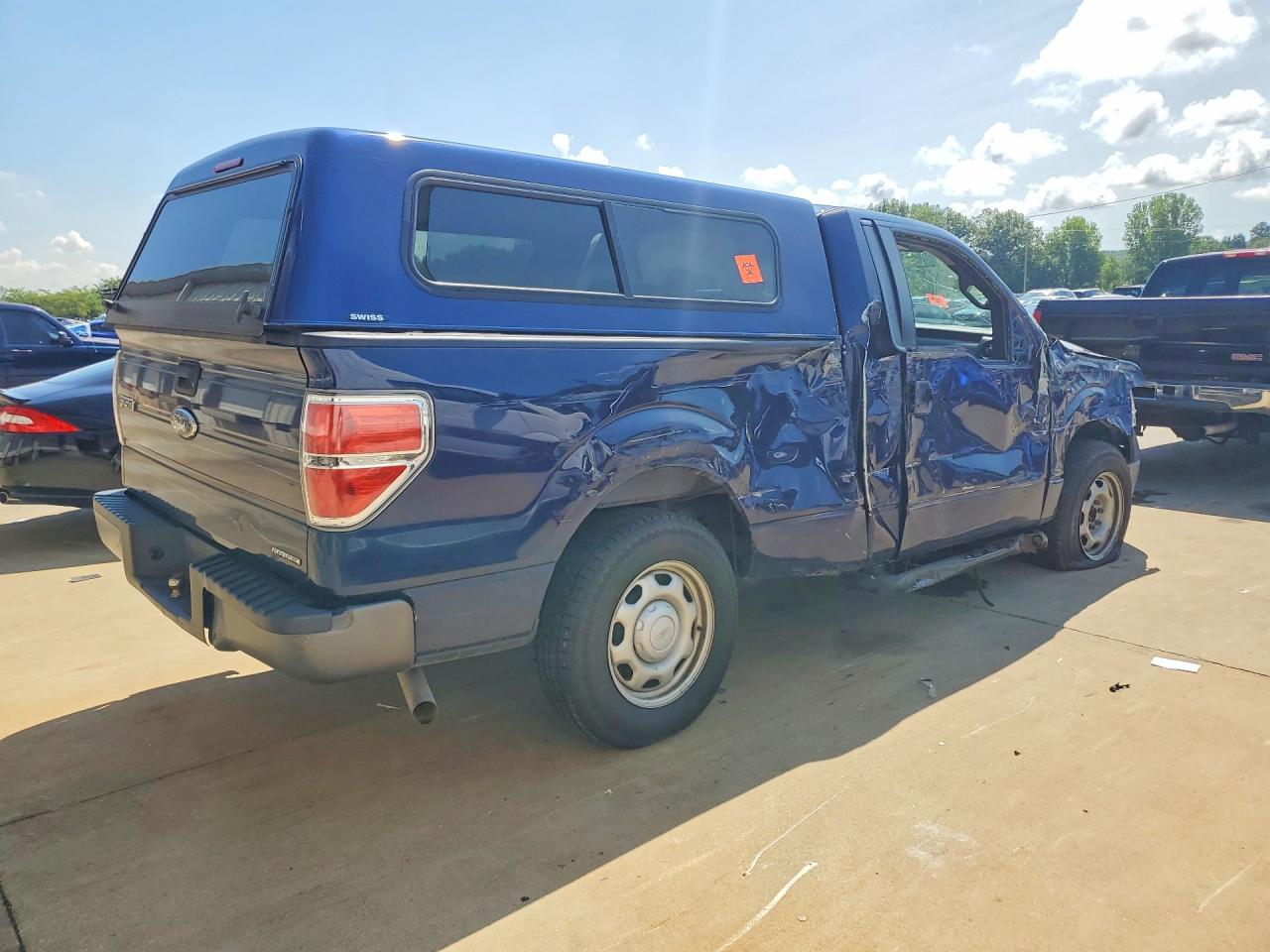2011 Ford F150 Blue vin: 1FTMF1CM4BKD22569