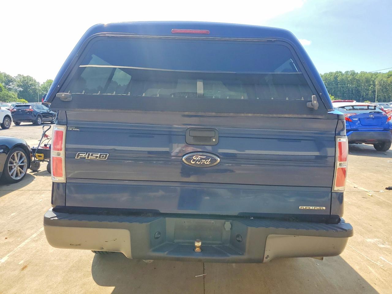 2011 Ford F150 Blue vin: 1FTMF1CM4BKD22569