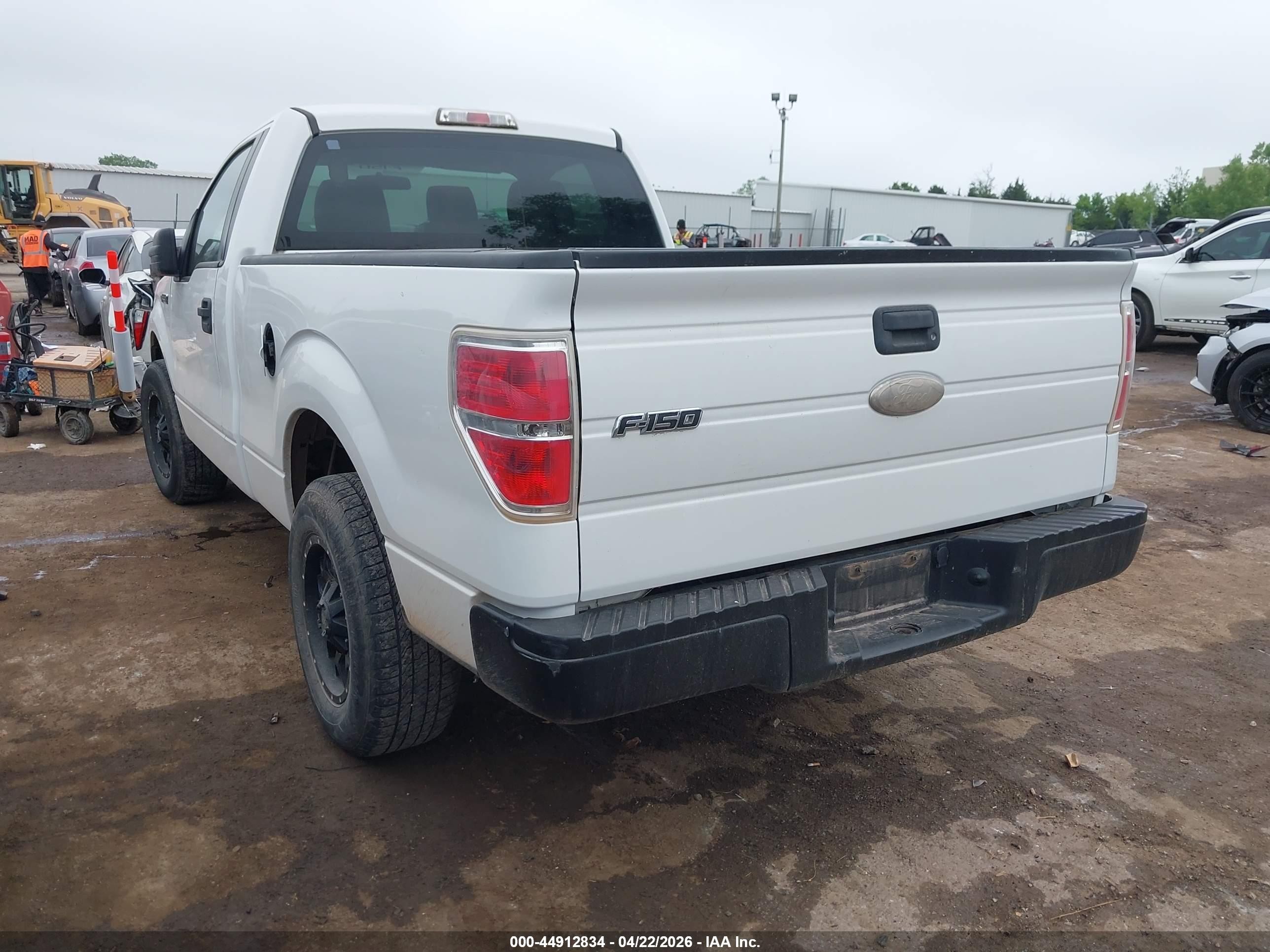 2012 Ford F-150 Xl White vin: 1FTMF1CM4CKD06681