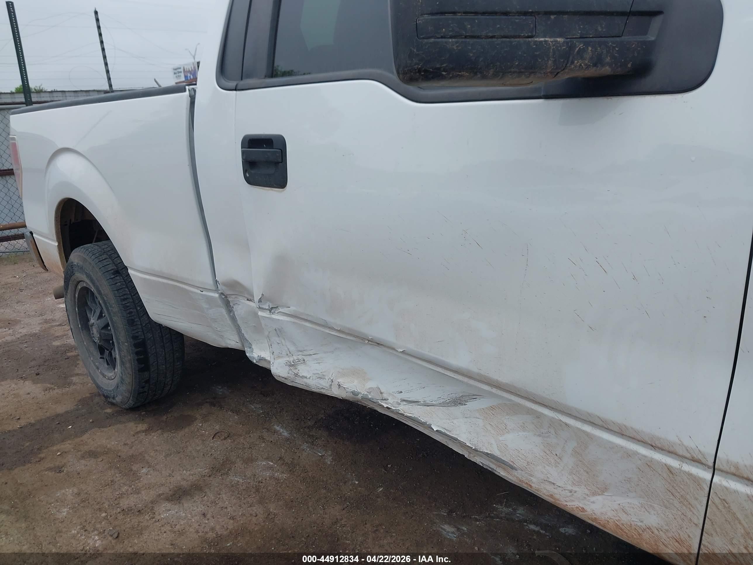 2012 Ford F-150 Xl White vin: 1FTMF1CM4CKD06681