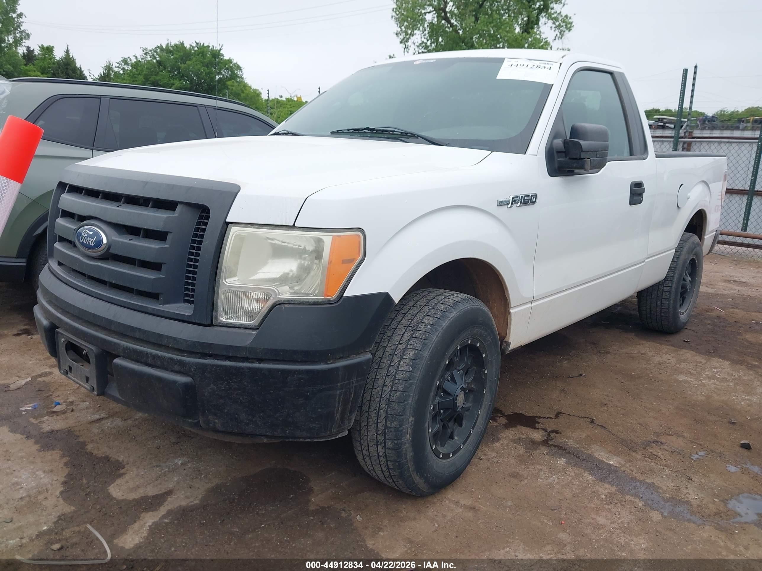 2012 Ford F-150 Xl White vin: 1FTMF1CM4CKD06681