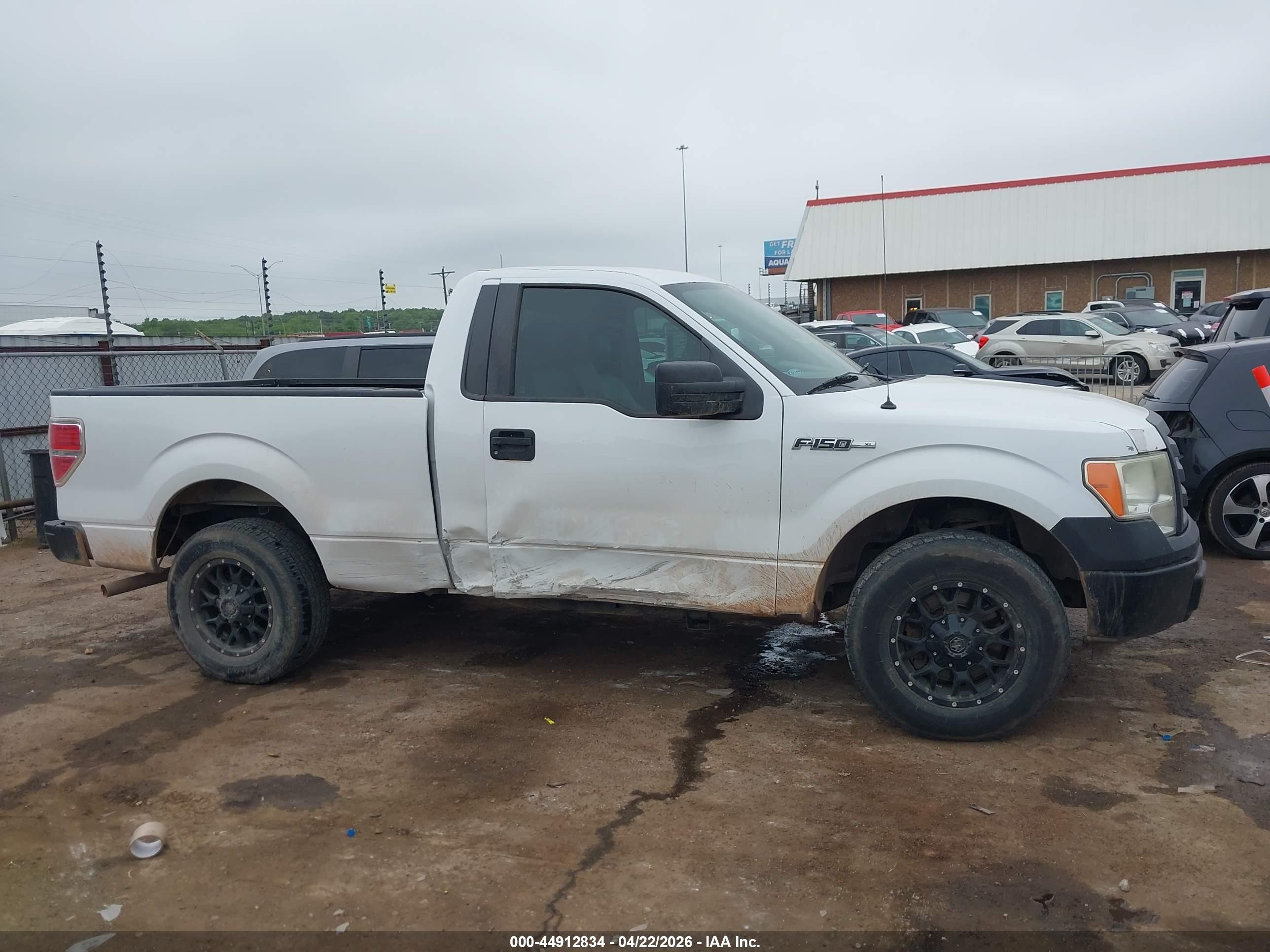 2012 Ford F-150 Xl White vin: 1FTMF1CM4CKD06681