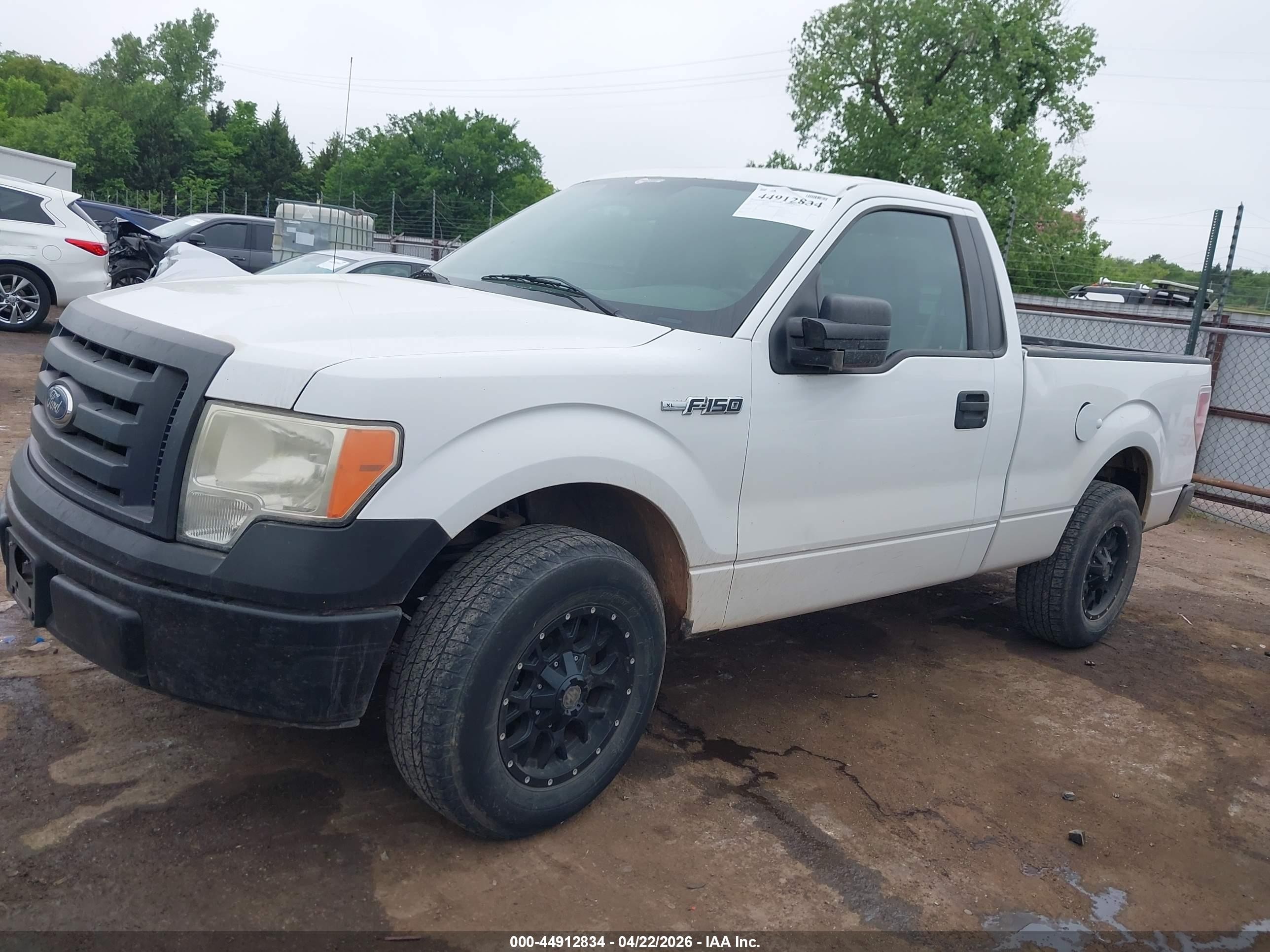 2012 Ford F-150 Xl White vin: 1FTMF1CM4CKD06681