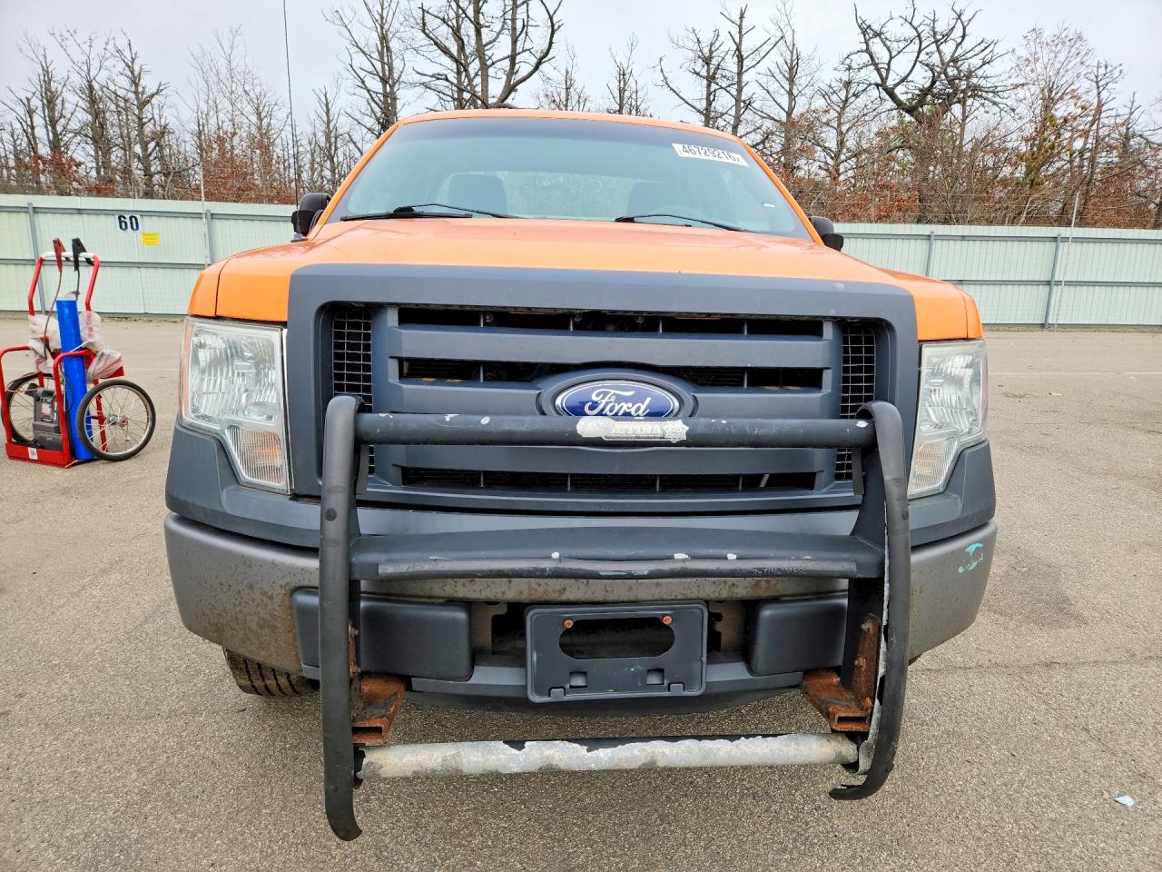 2012 Ford F150 Orange vin: 1FTMF1CM4CKD16627
