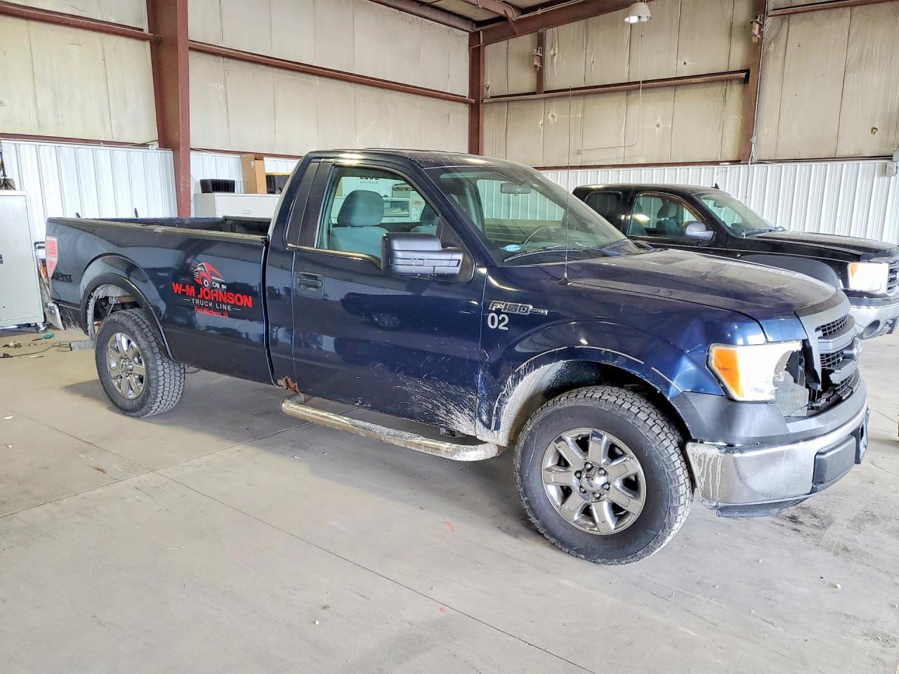 2013 Ford F150 Blue vin: 1FTMF1CM4DKD95654
