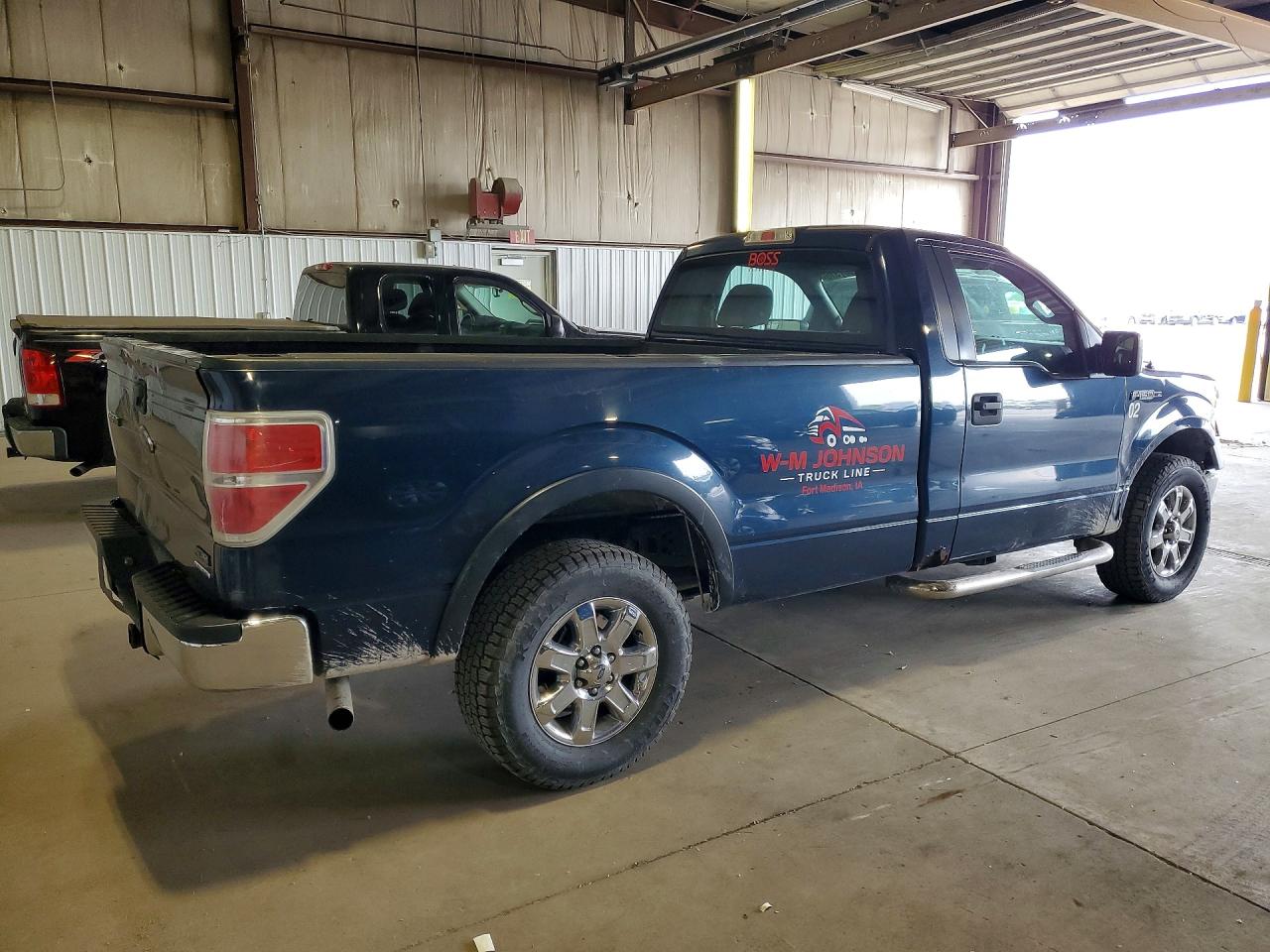 2013 Ford F150 Blue vin: 1FTMF1CM4DKD95654