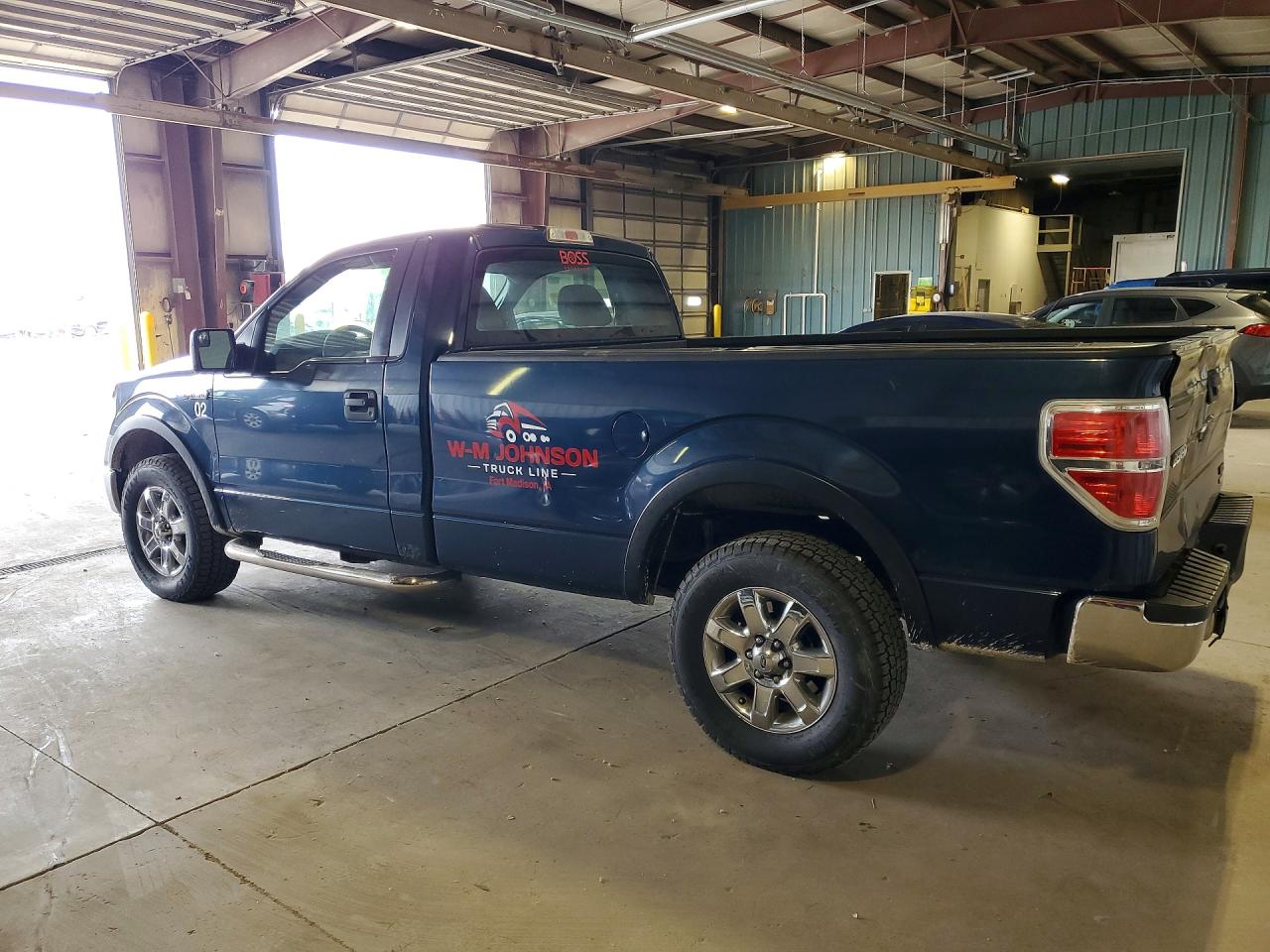 2013 Ford F150 Blue vin: 1FTMF1CM4DKD95654