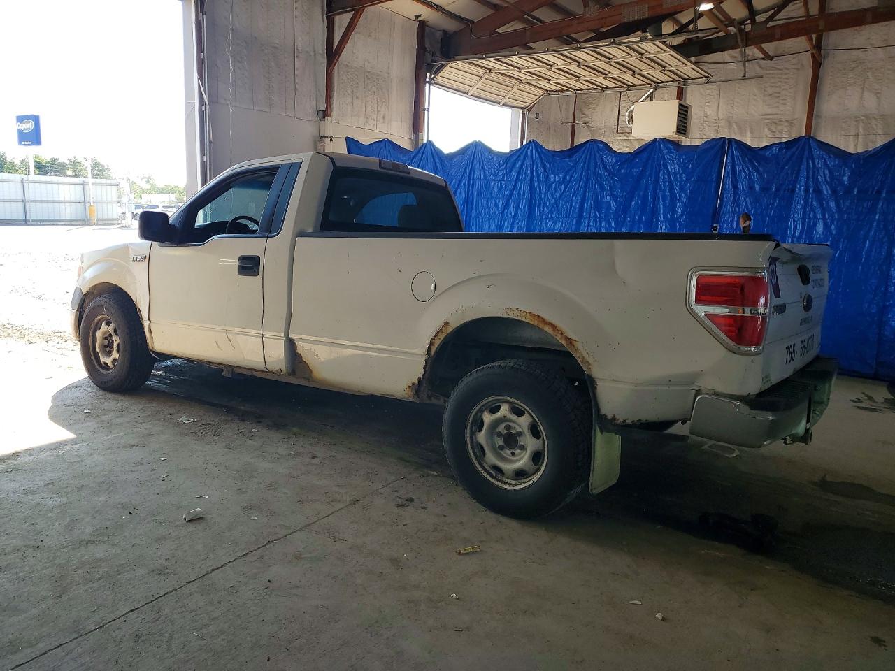 2013 Ford F-150 Xl White vin: 1FTMF1CM4DKF38893