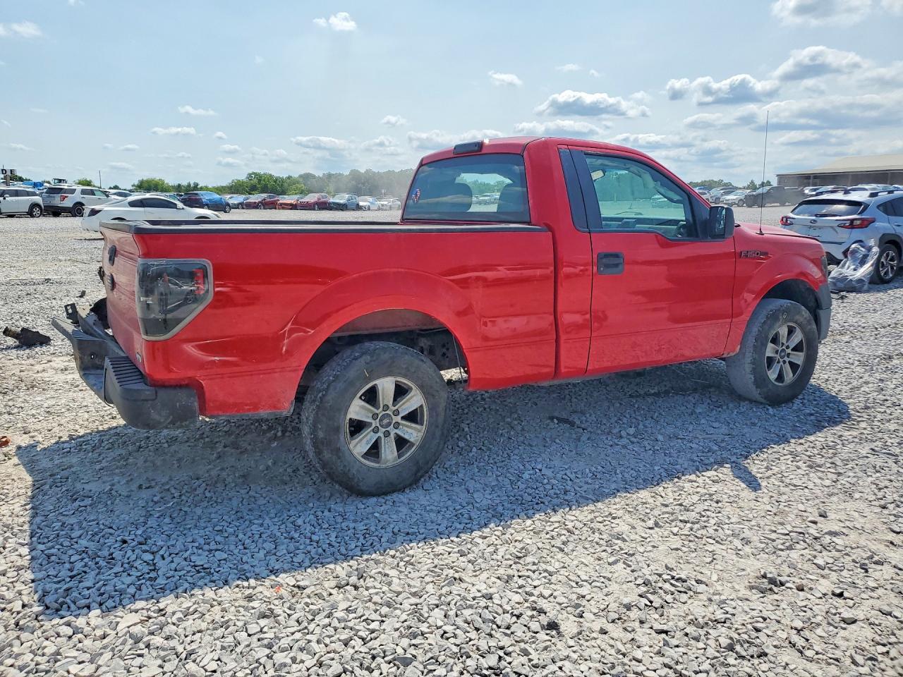 2014 Ford F150 Красный vin: 1FTMF1CM4EKD42762
