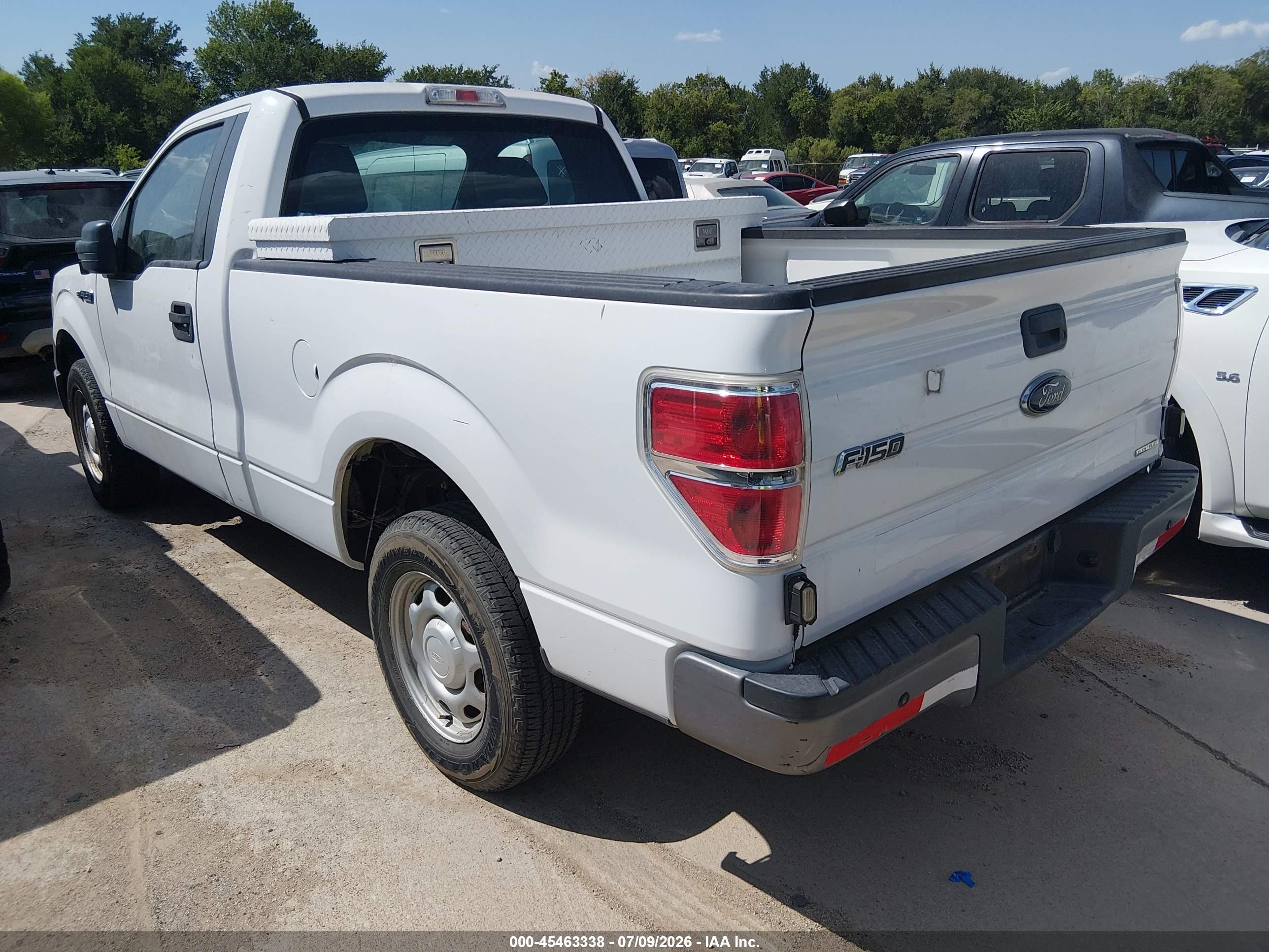 2014 Ford F-150 Stx/xl/xlt White vin: 1FTMF1CM4EKD42986