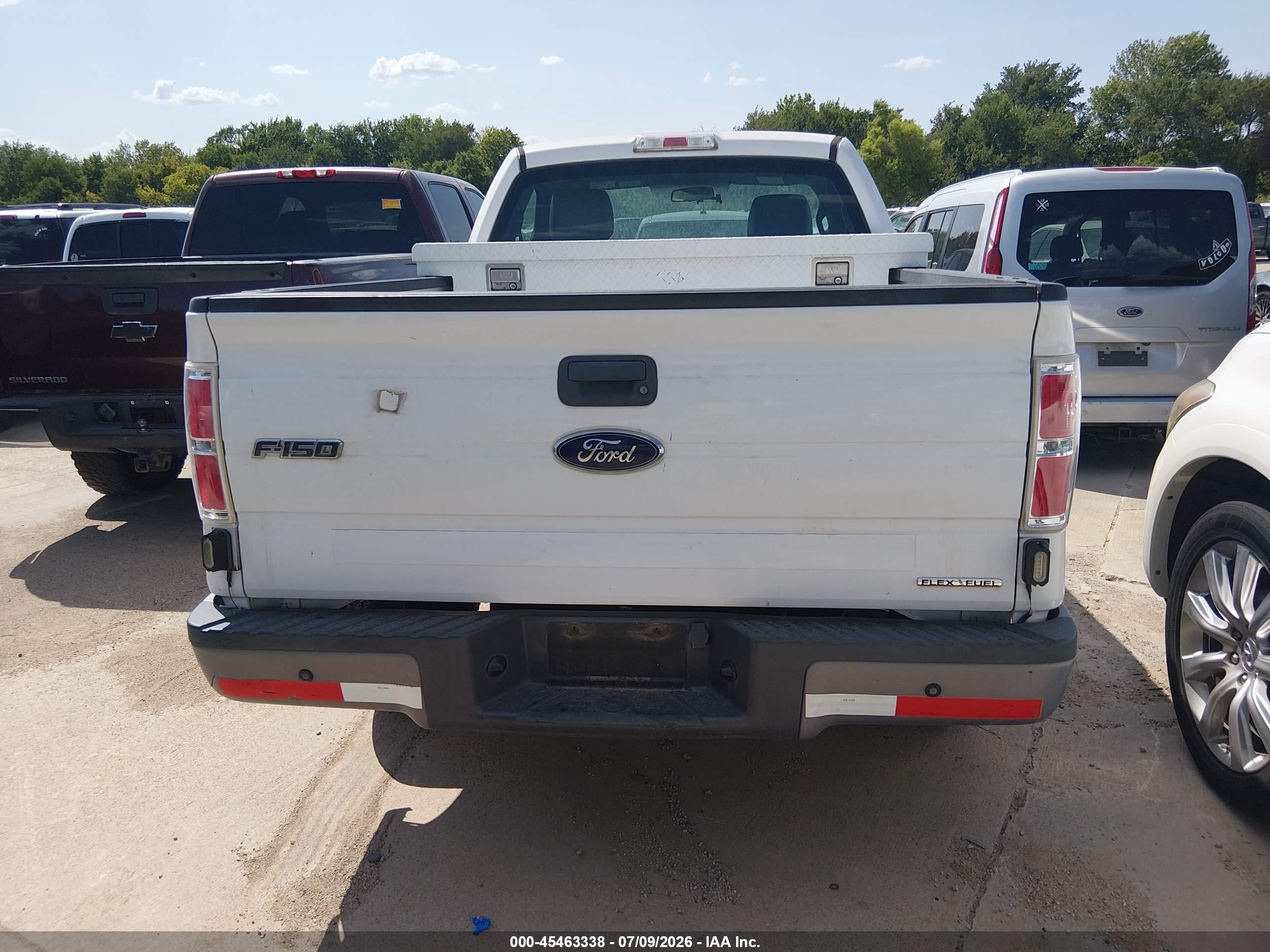 2014 Ford F-150 Stx/xl/xlt White vin: 1FTMF1CM4EKD42986