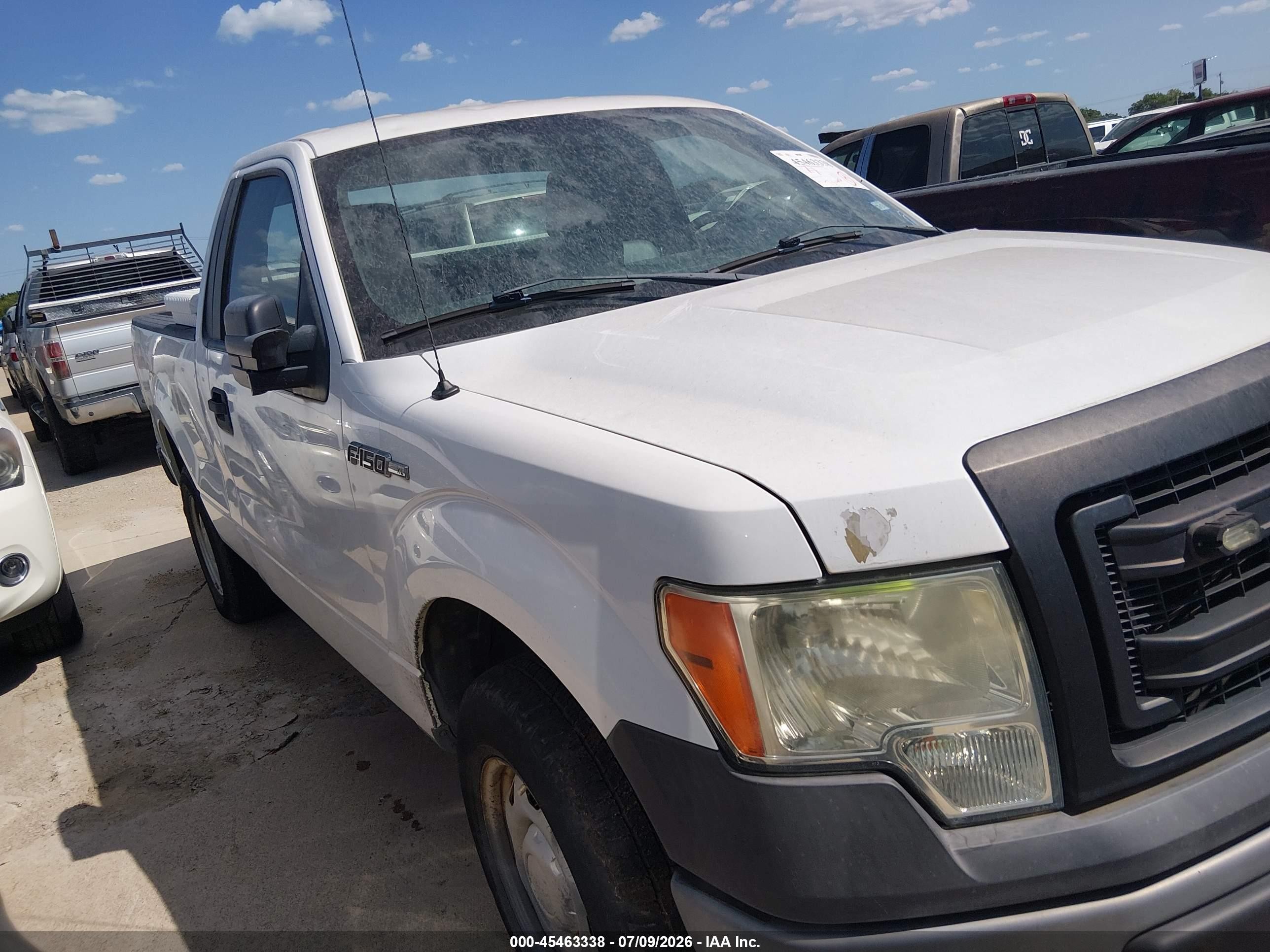 2014 Ford F-150 Stx/xl/xlt White vin: 1FTMF1CM4EKD42986